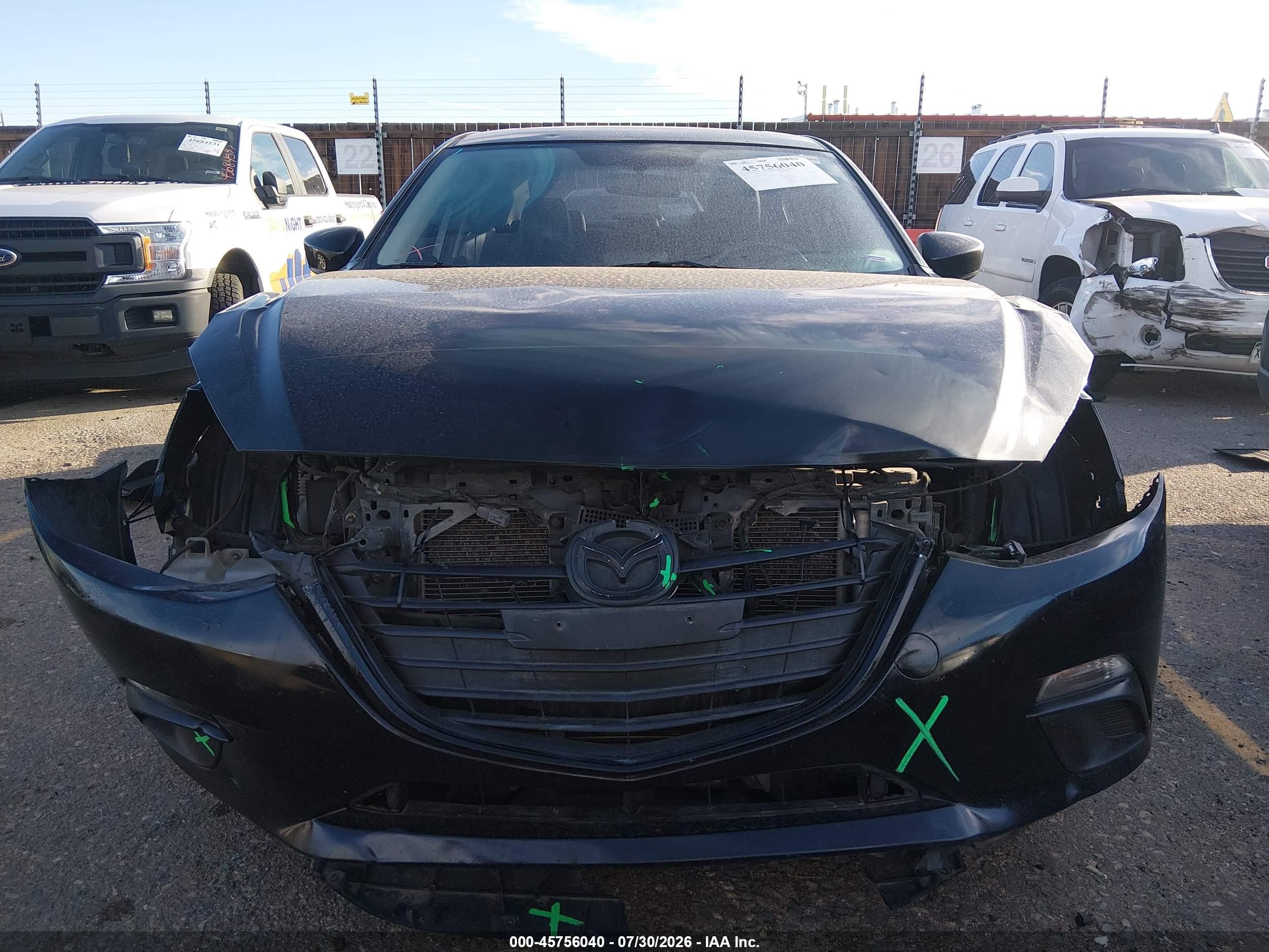 2014 Mazda Mazda3 I Grand Touring Черный vin: JM1BM1W71E1120186
