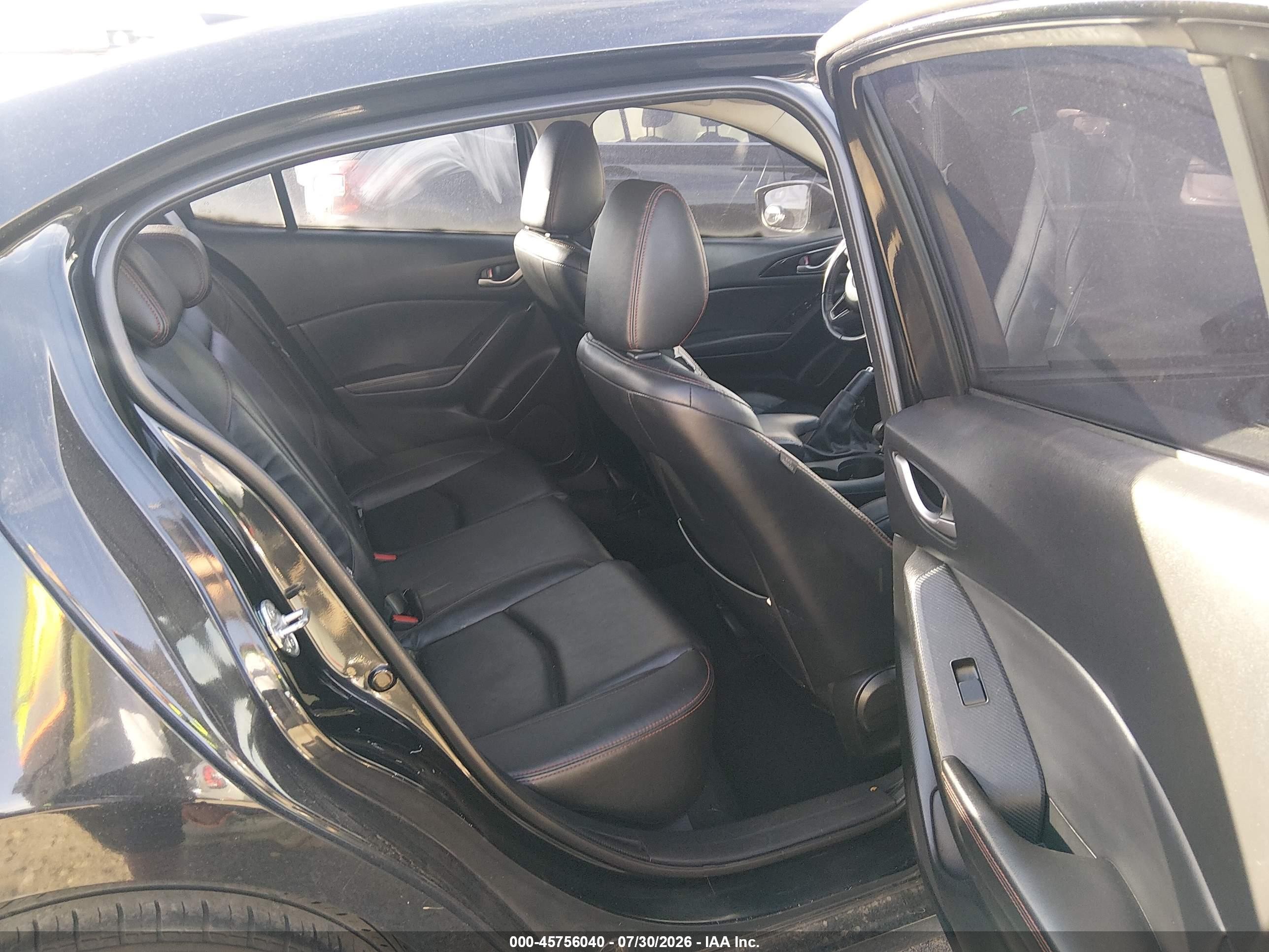 2014 Mazda Mazda3 I Grand Touring Черный vin: JM1BM1W71E1120186