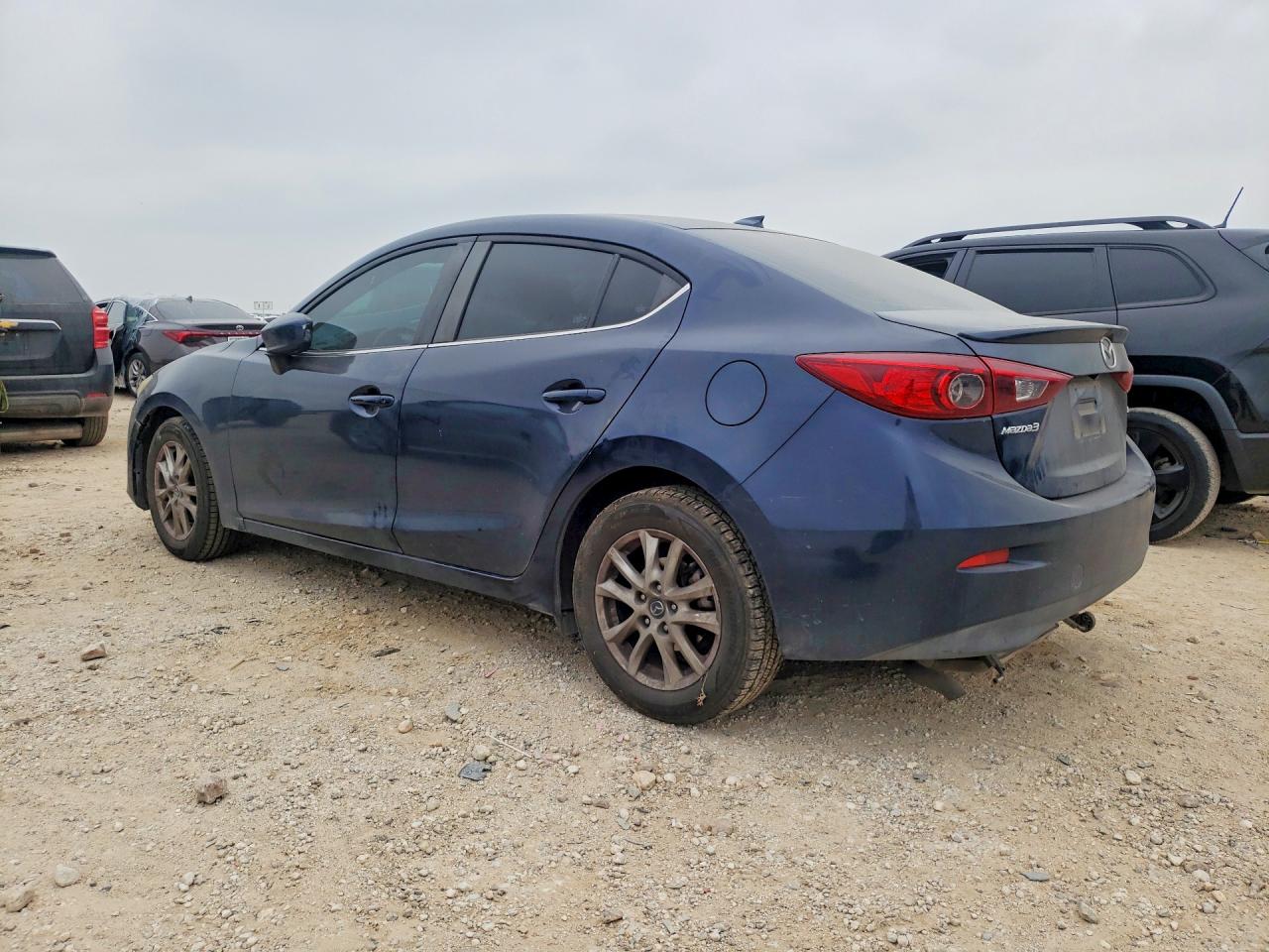 2014 Mazda 3 Grand Touring Blue vin: JM1BM1W71E1216982