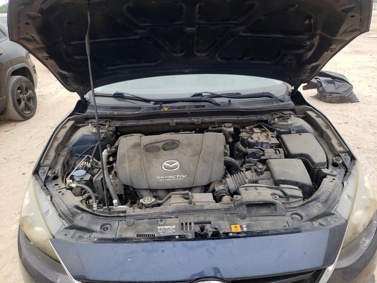 2014 Mazda 3 Grand Touring Blue vin: JM1BM1W71E1216982
