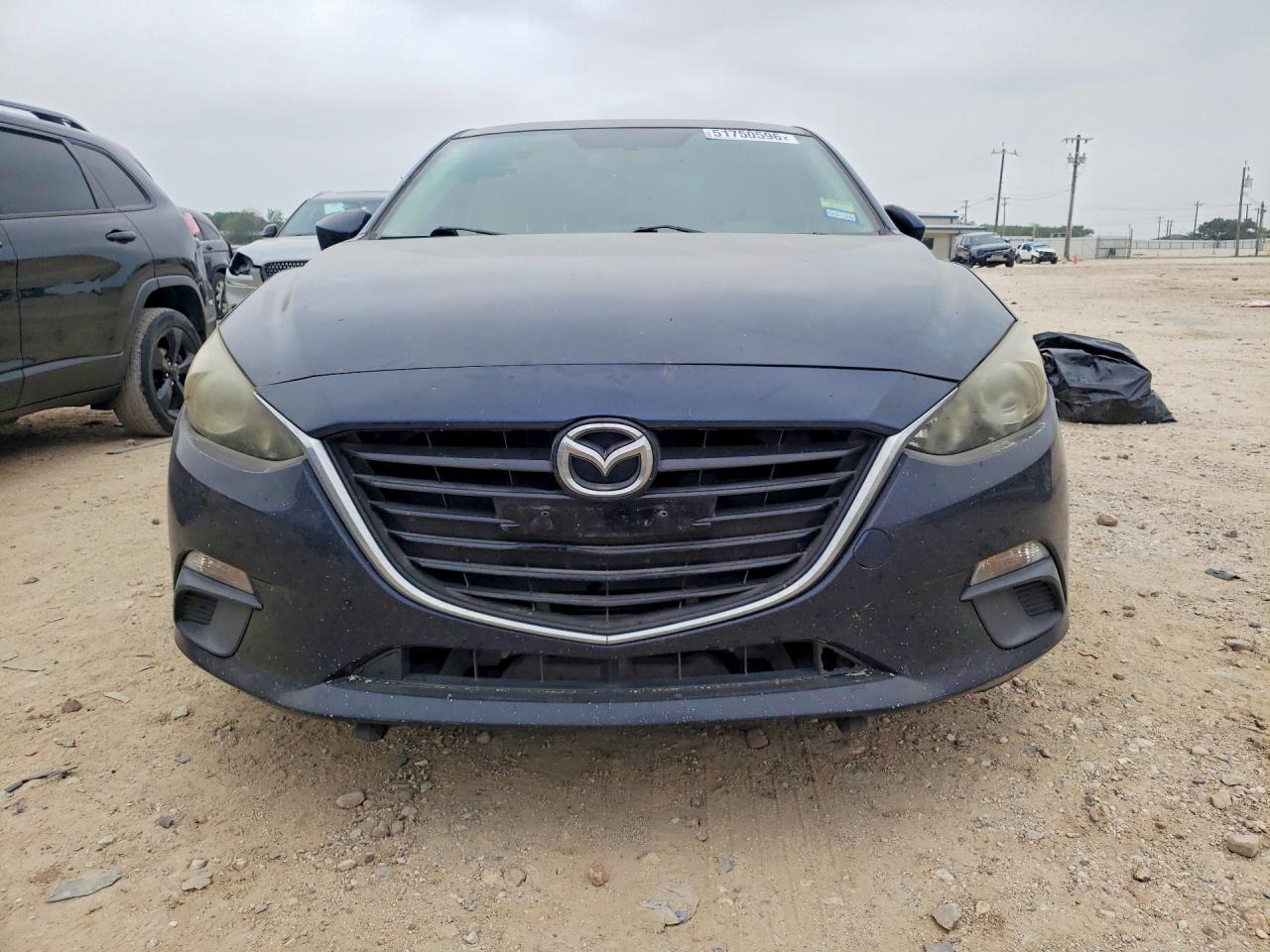 2014 Mazda 3 Grand Touring Blue vin: JM1BM1W71E1216982
