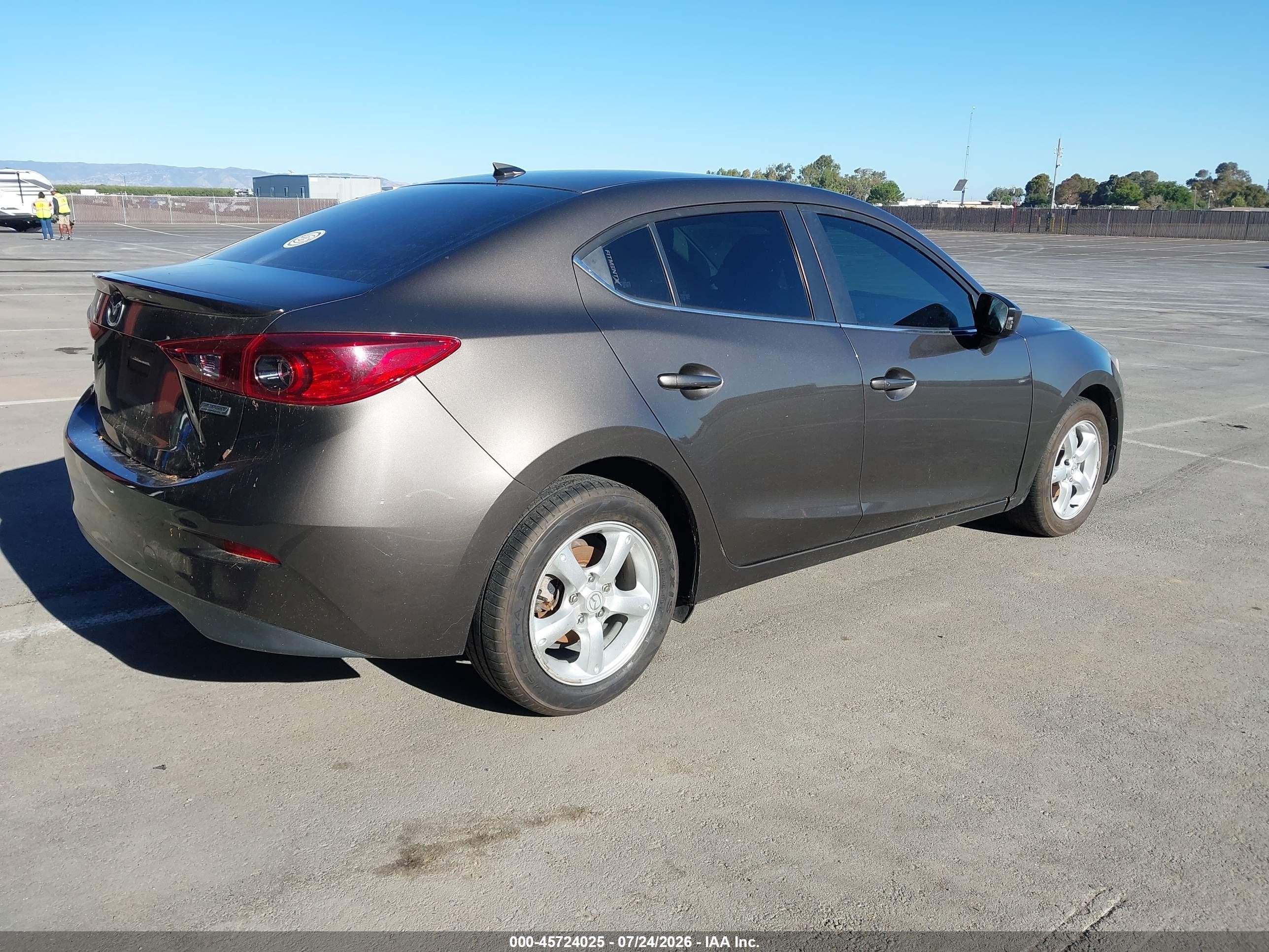 2014 Mazda Mazda3 I Grand Touring Gray vin: JM1BM1W72E1106149