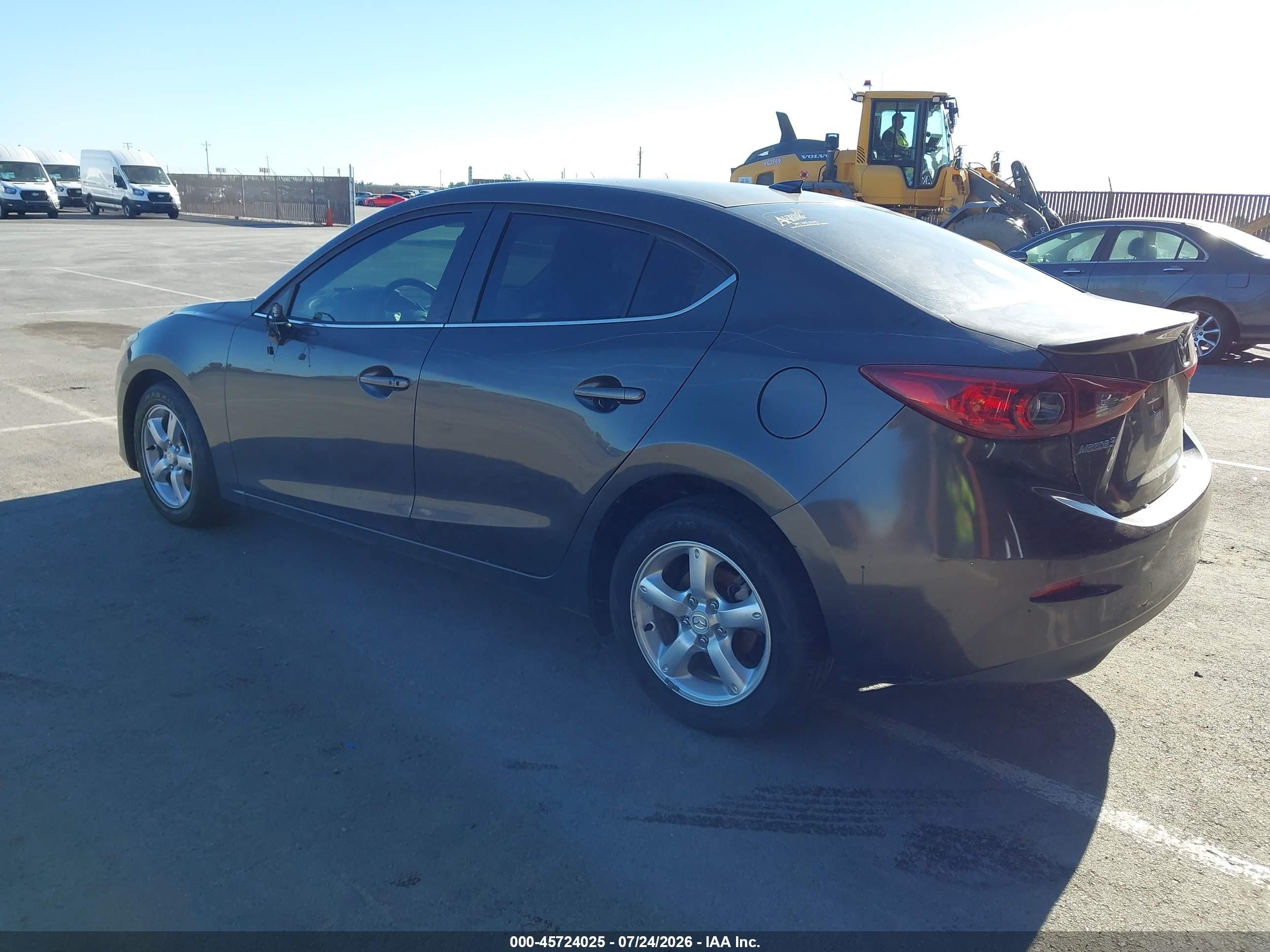2014 Mazda Mazda3 I Grand Touring Gray vin: JM1BM1W72E1106149