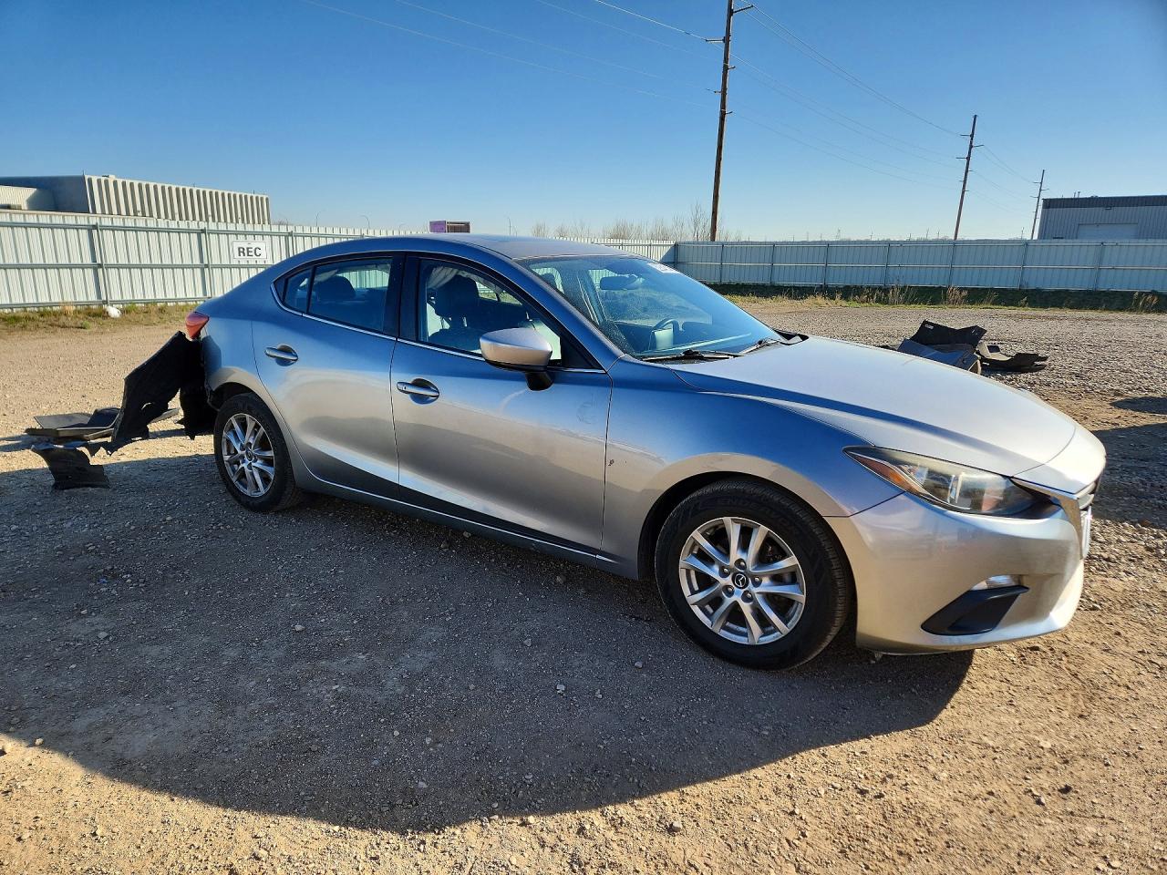 2014 Mazda 3 Grand Touring Silver vin: JM1BM1W72E1158445