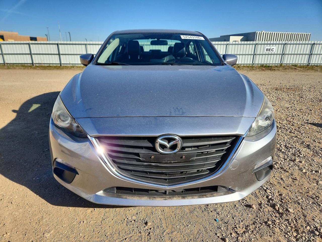 2014 Mazda 3 Grand Touring Silver vin: JM1BM1W72E1158445