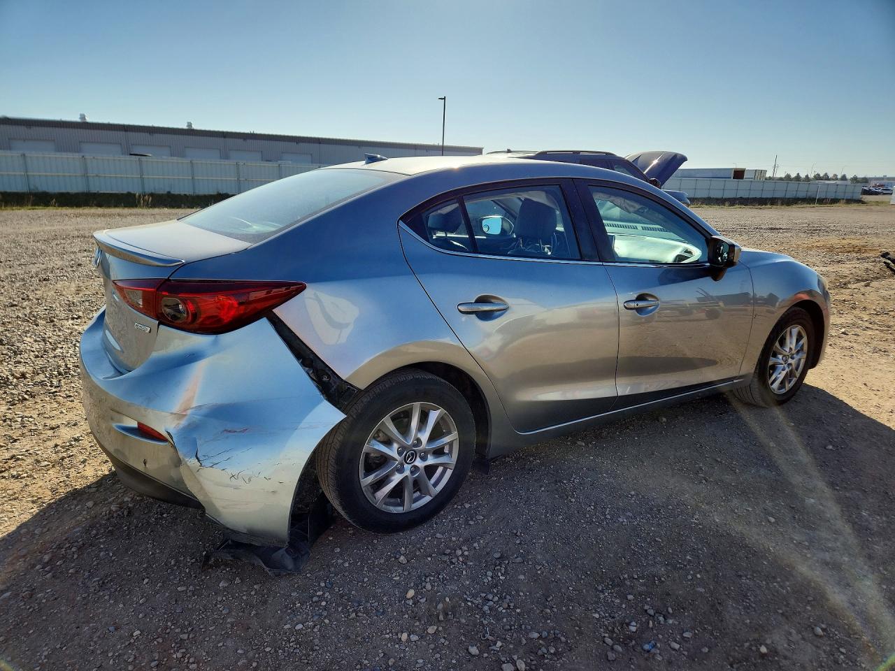2014 Mazda 3 Grand Touring Silver vin: JM1BM1W72E1158445