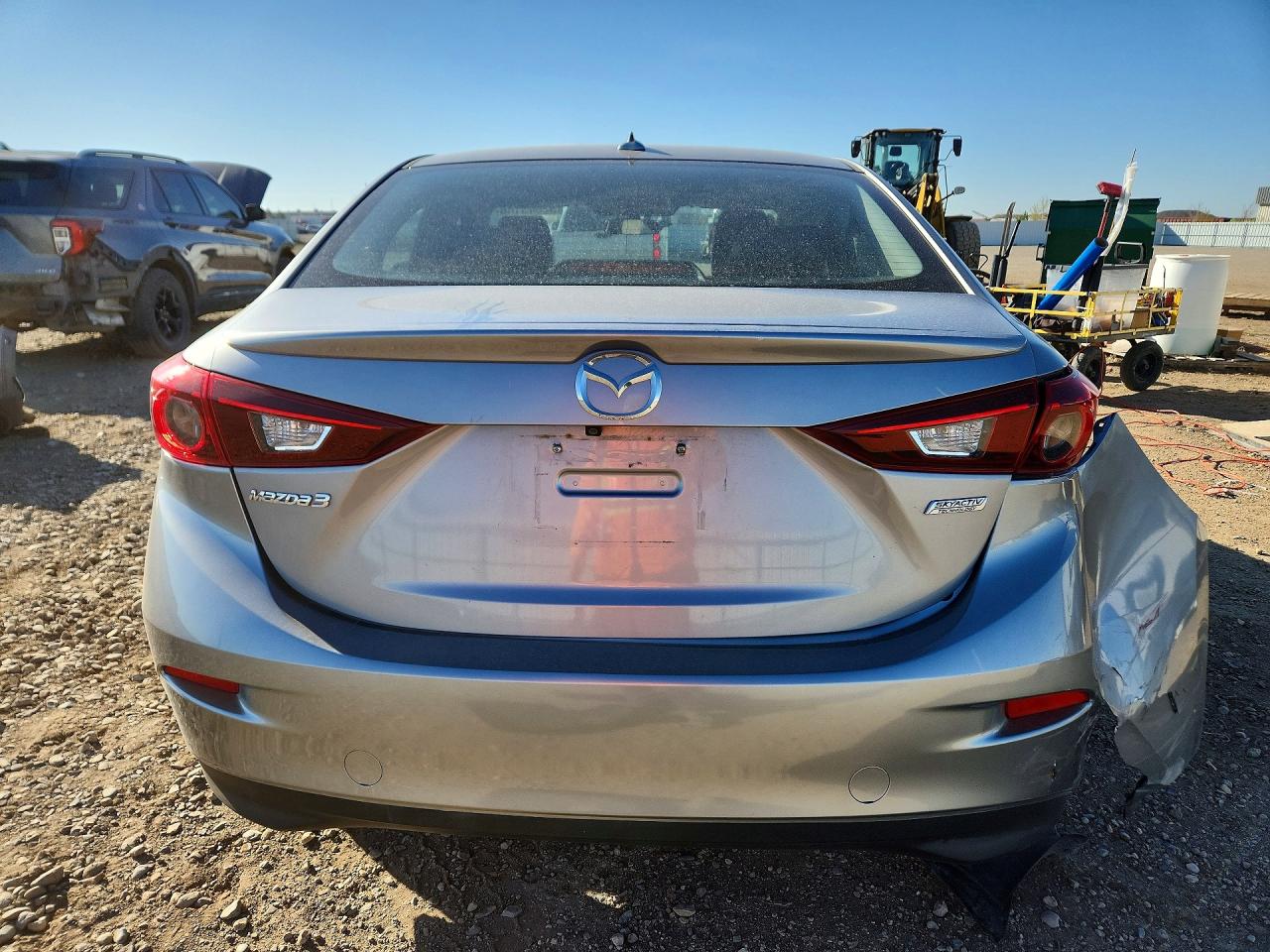2014 Mazda 3 Grand Touring Silver vin: JM1BM1W72E1158445