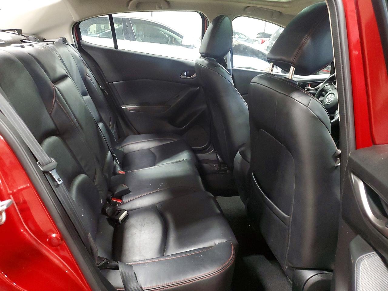 2014 Mazda 3 Grand Touring Red vin: JM1BM1W73E1216739