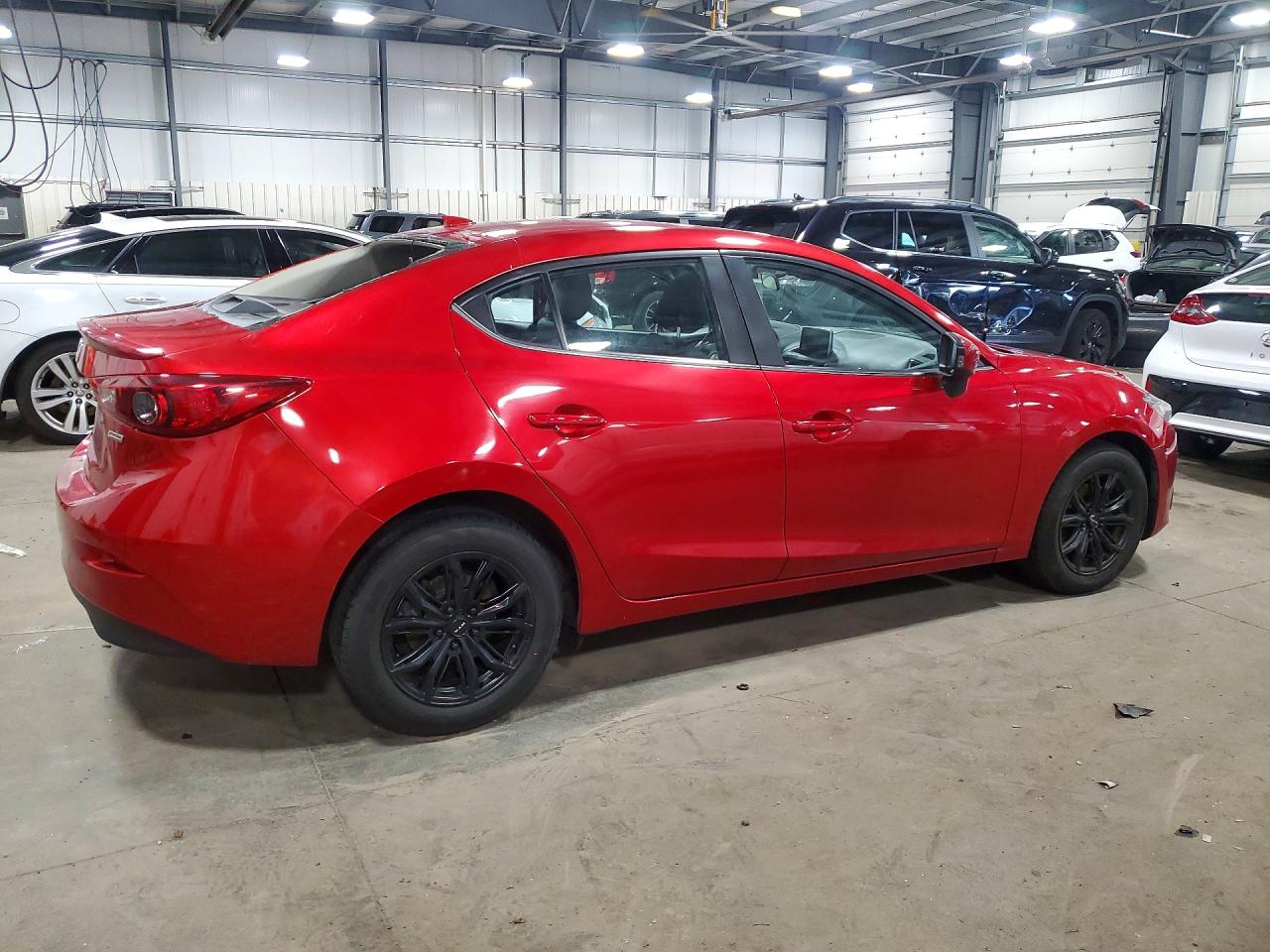 2014 Mazda 3 Grand Touring Red vin: JM1BM1W73E1216739