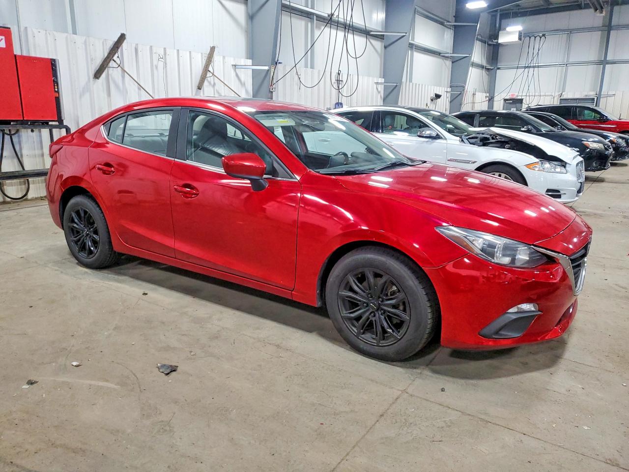 2014 Mazda 3 Grand Touring Red vin: JM1BM1W73E1216739