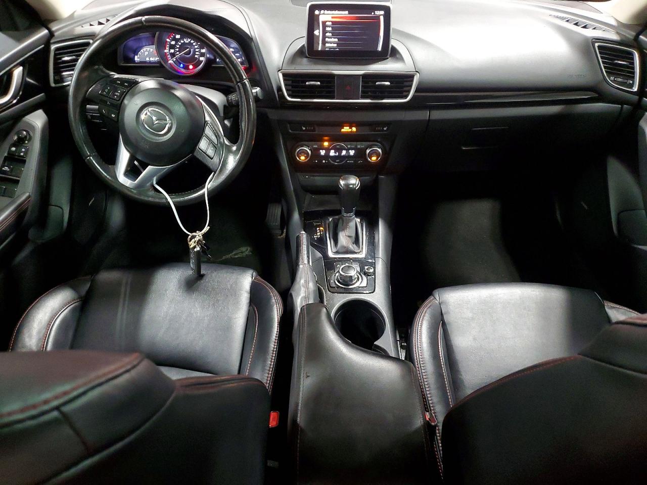 2014 Mazda 3 Grand Touring Red vin: JM1BM1W73E1216739