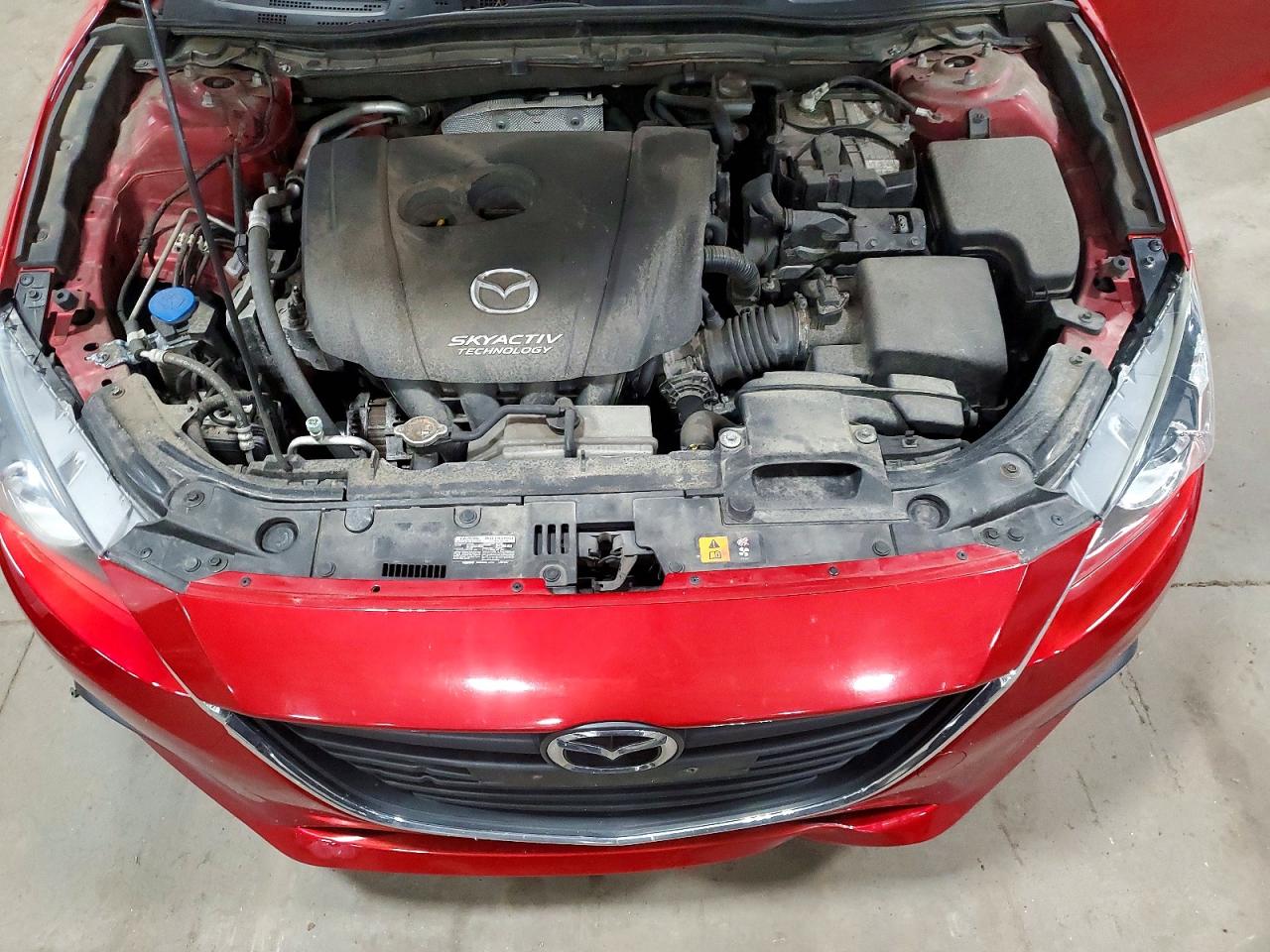 2014 Mazda 3 Grand Touring Red vin: JM1BM1W73E1216739