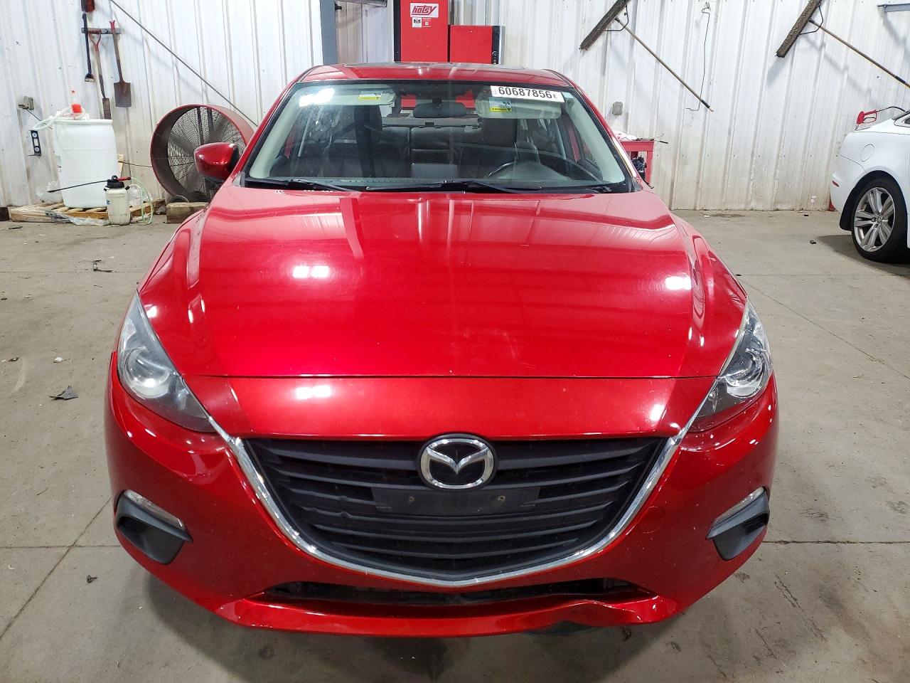 2014 Mazda 3 Grand Touring Red vin: JM1BM1W73E1216739