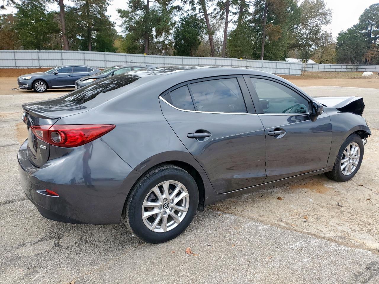 2015 Mazda 3 Grand Touring Gray vin: JM1BM1W73F1224406