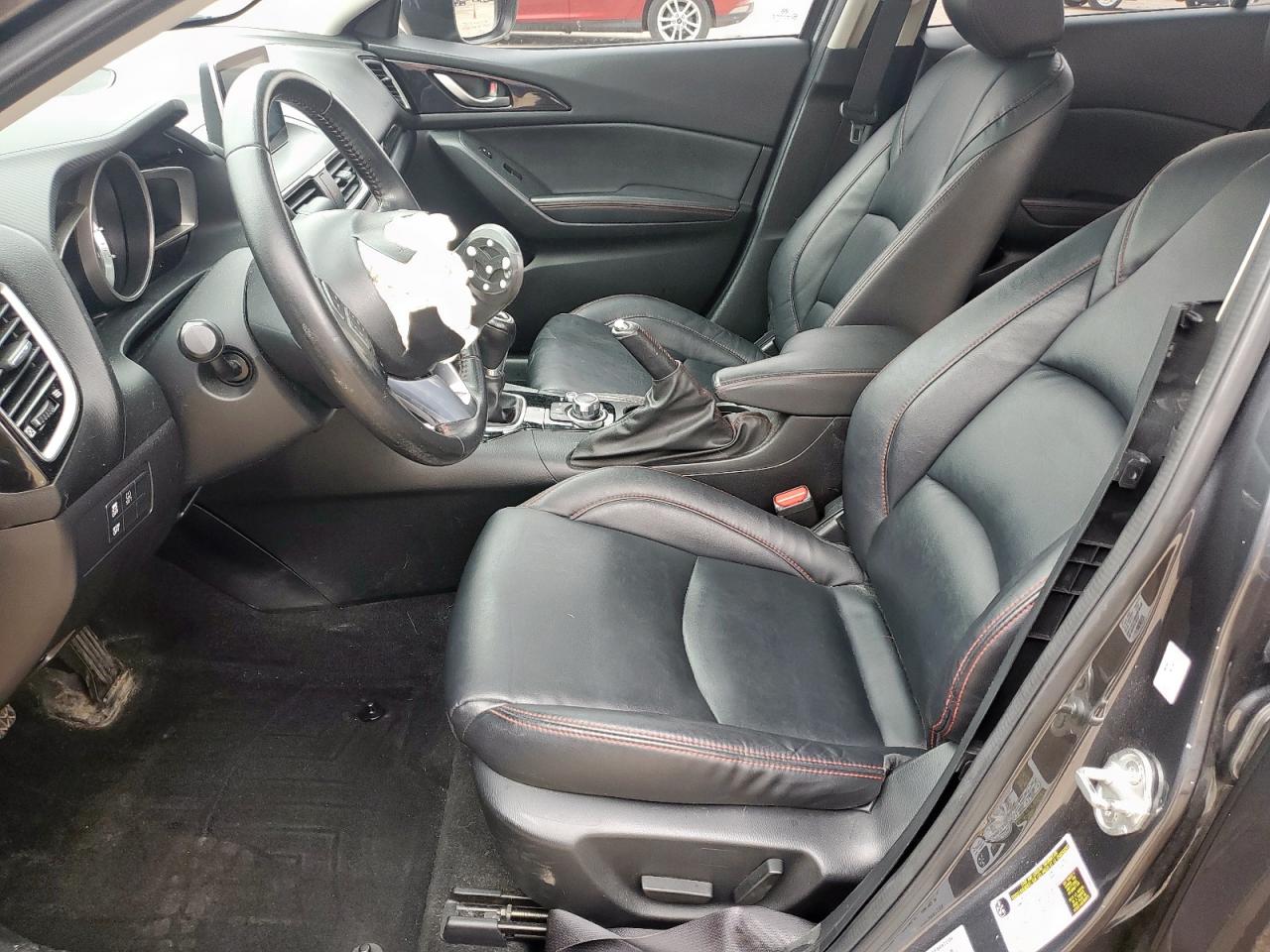 2015 Mazda 3 Grand Touring Gray vin: JM1BM1W73F1224406