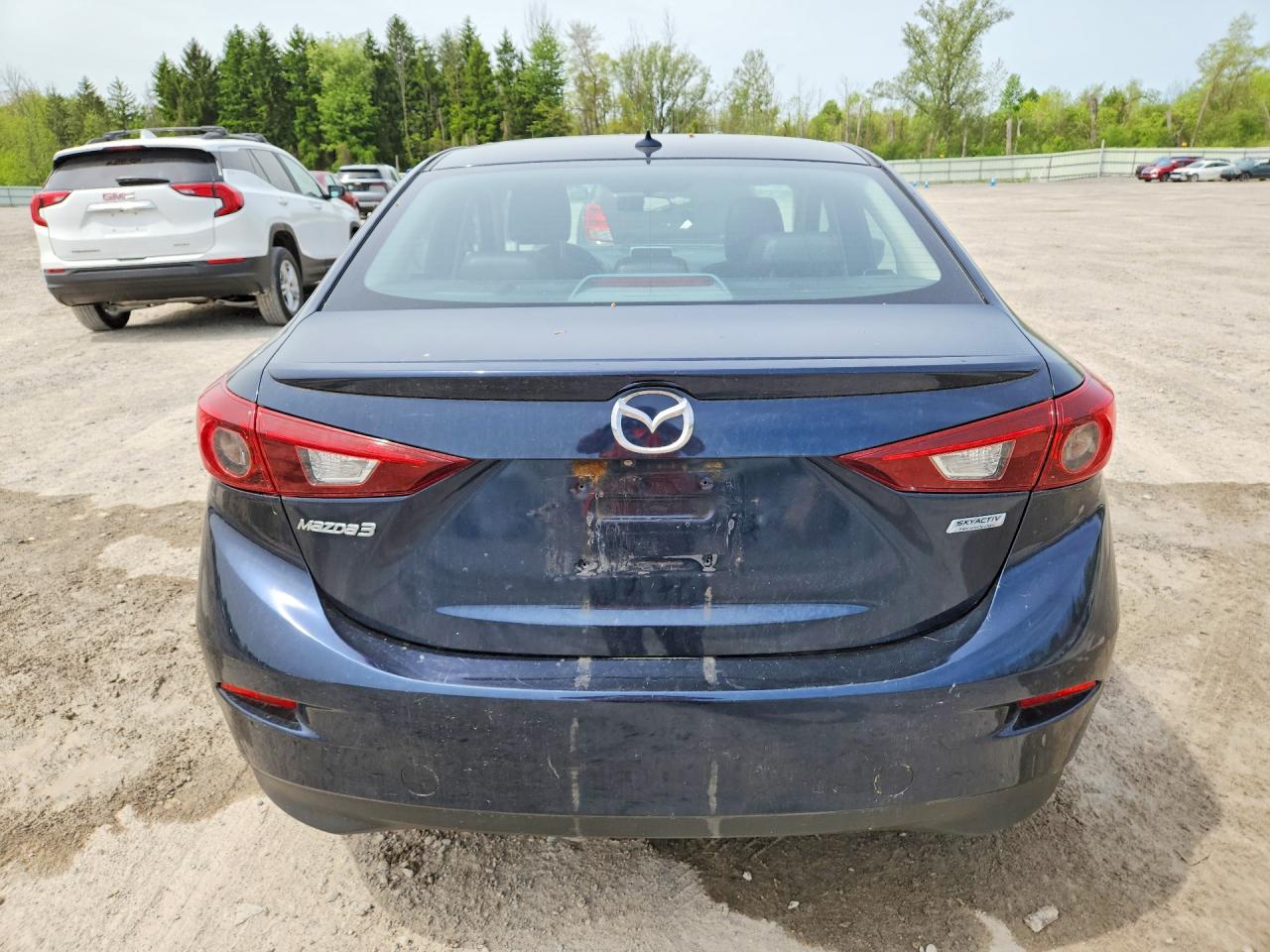 2015 Mazda 3 Grand Touring Синий vin: JM1BM1W73F1234823