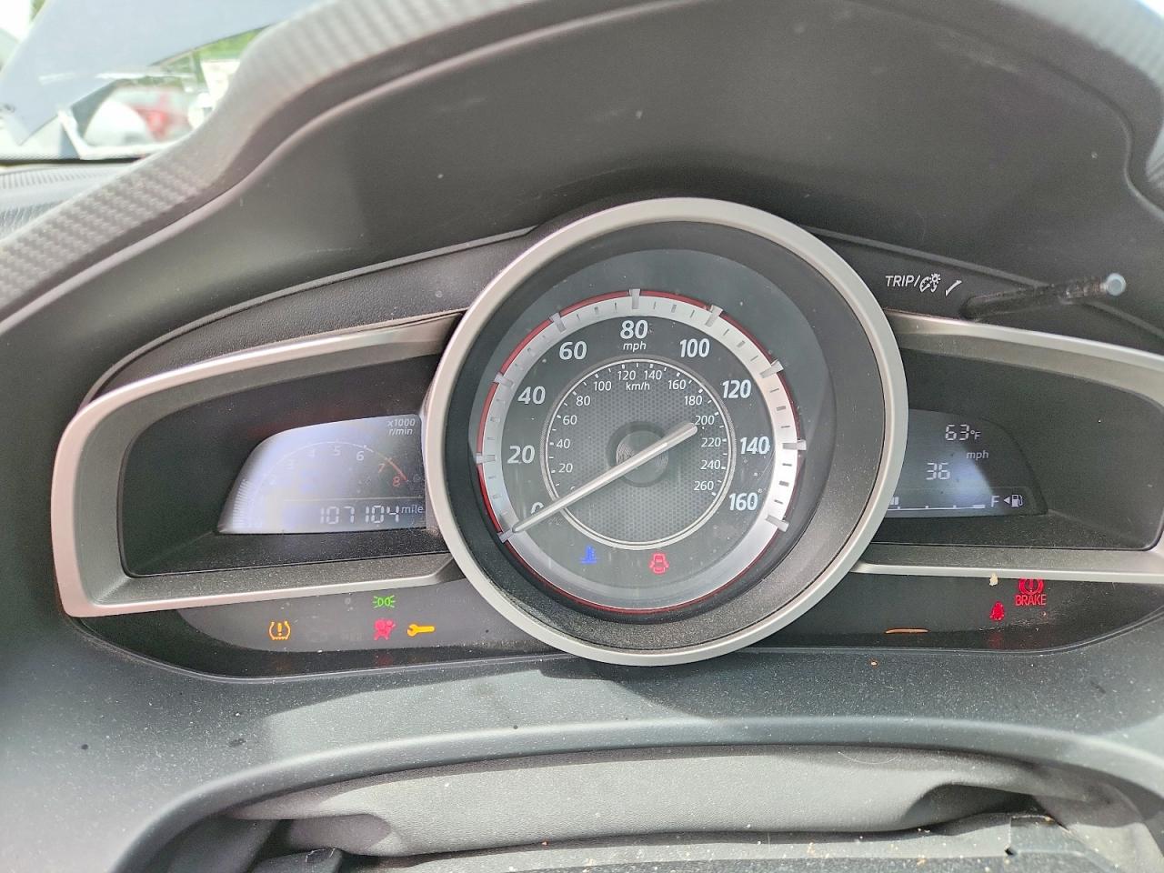 2015 Mazda 3 Grand Touring Синий vin: JM1BM1W73F1234823