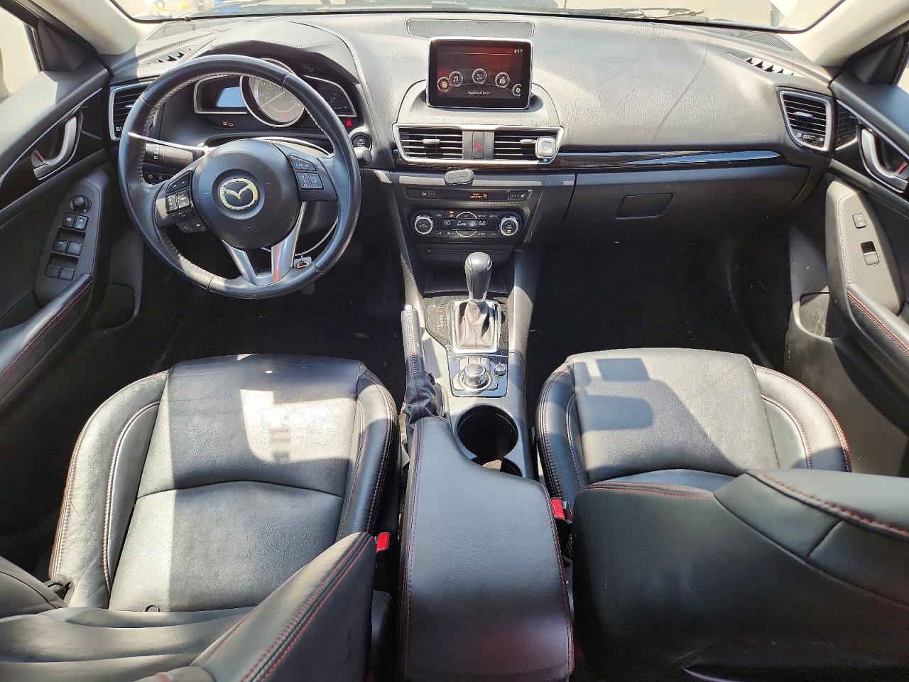 2014 Mazda 3 Grand Touring White vin: JM1BM1W74E1176445