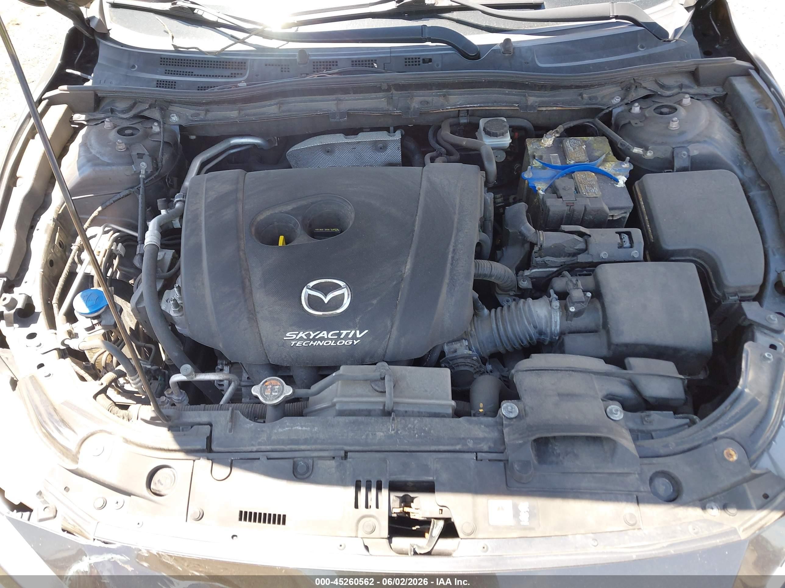 2015 Mazda Mazda3 I Grand Touring Gray vin: JM1BM1W74F1223491