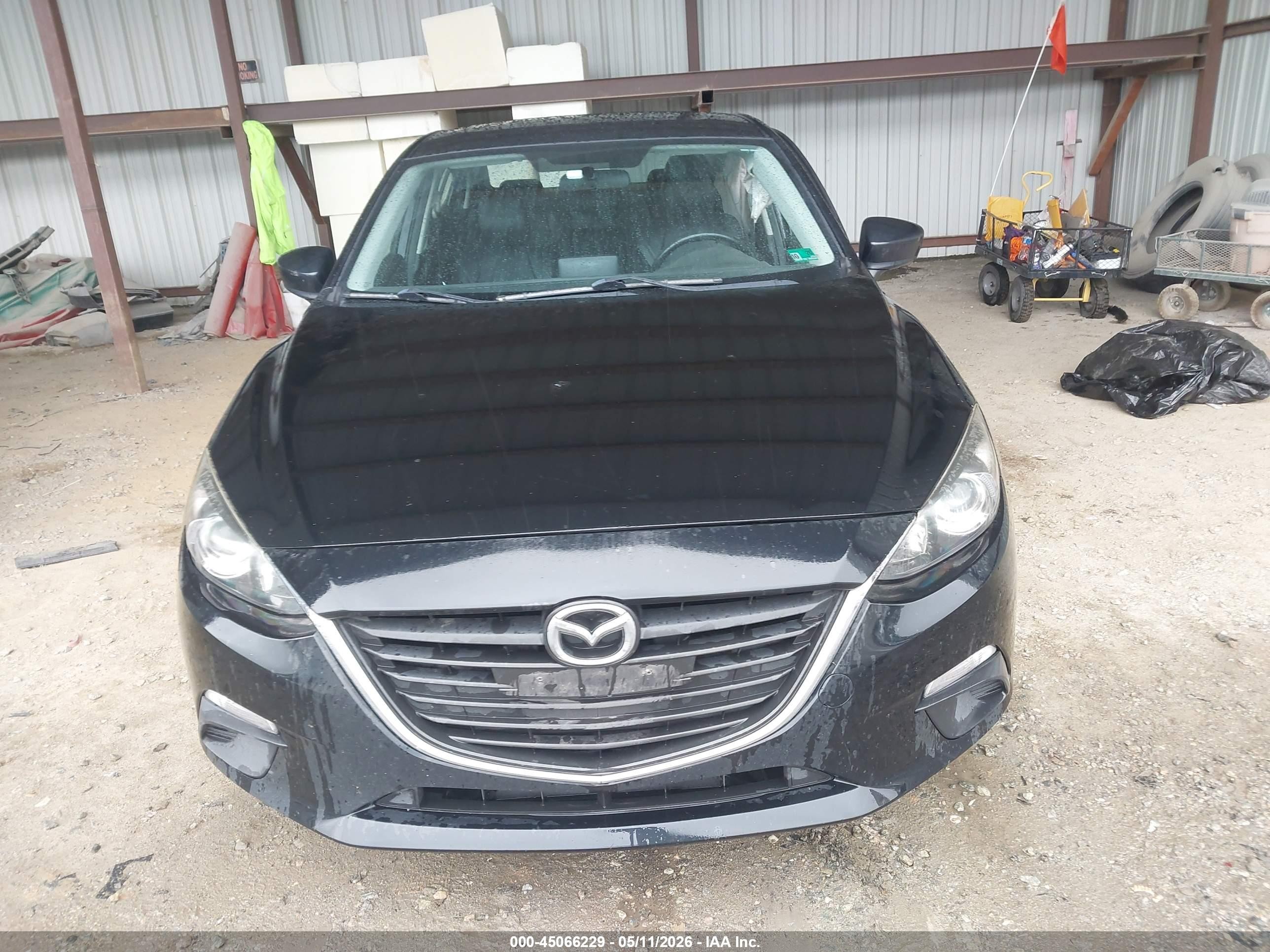 2014 Mazda Mazda3 I Grand Touring Black vin: JM1BM1W75E1154826