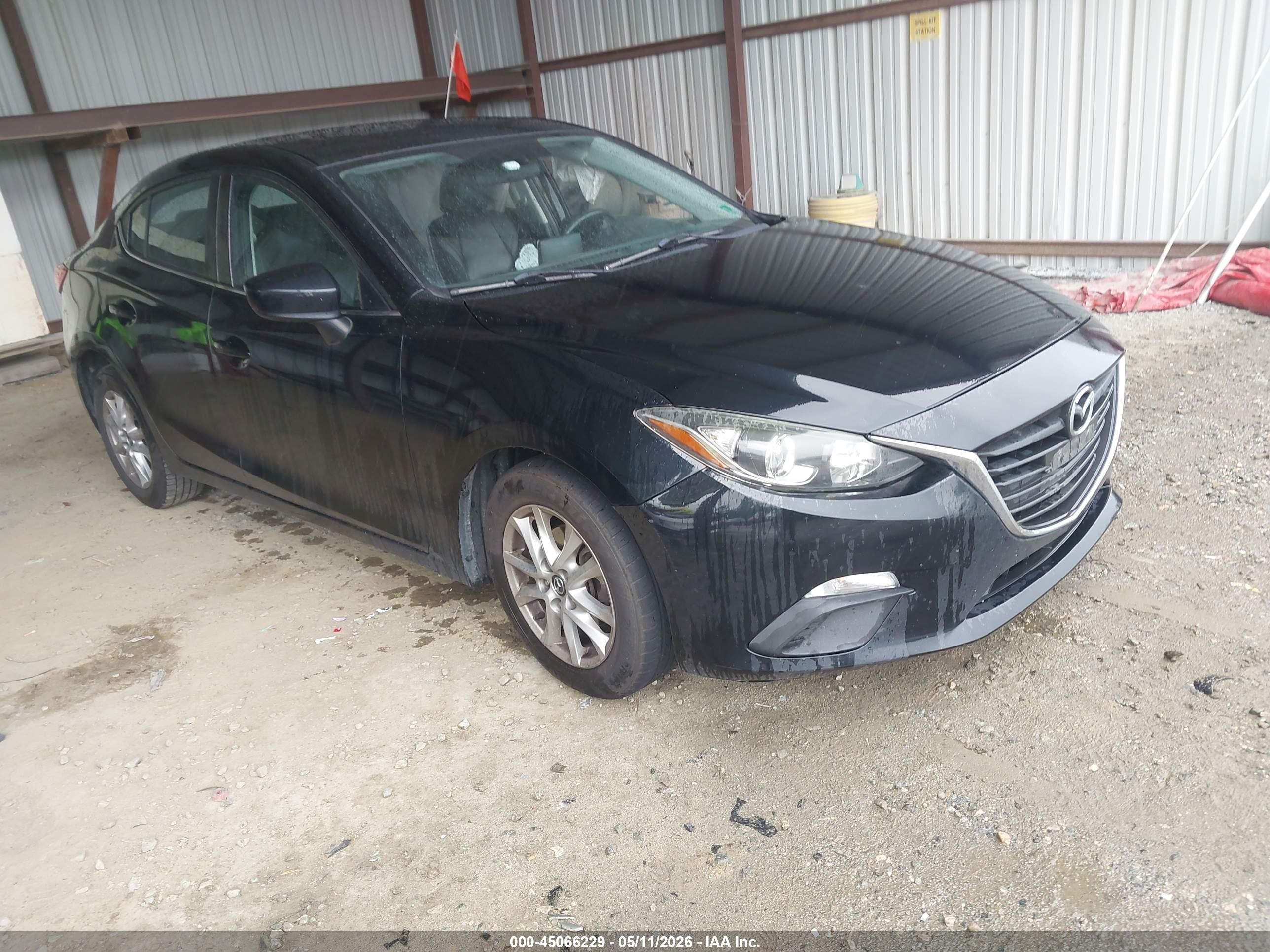 2014 Mazda Mazda3 I Grand Touring Black vin: JM1BM1W75E1154826
