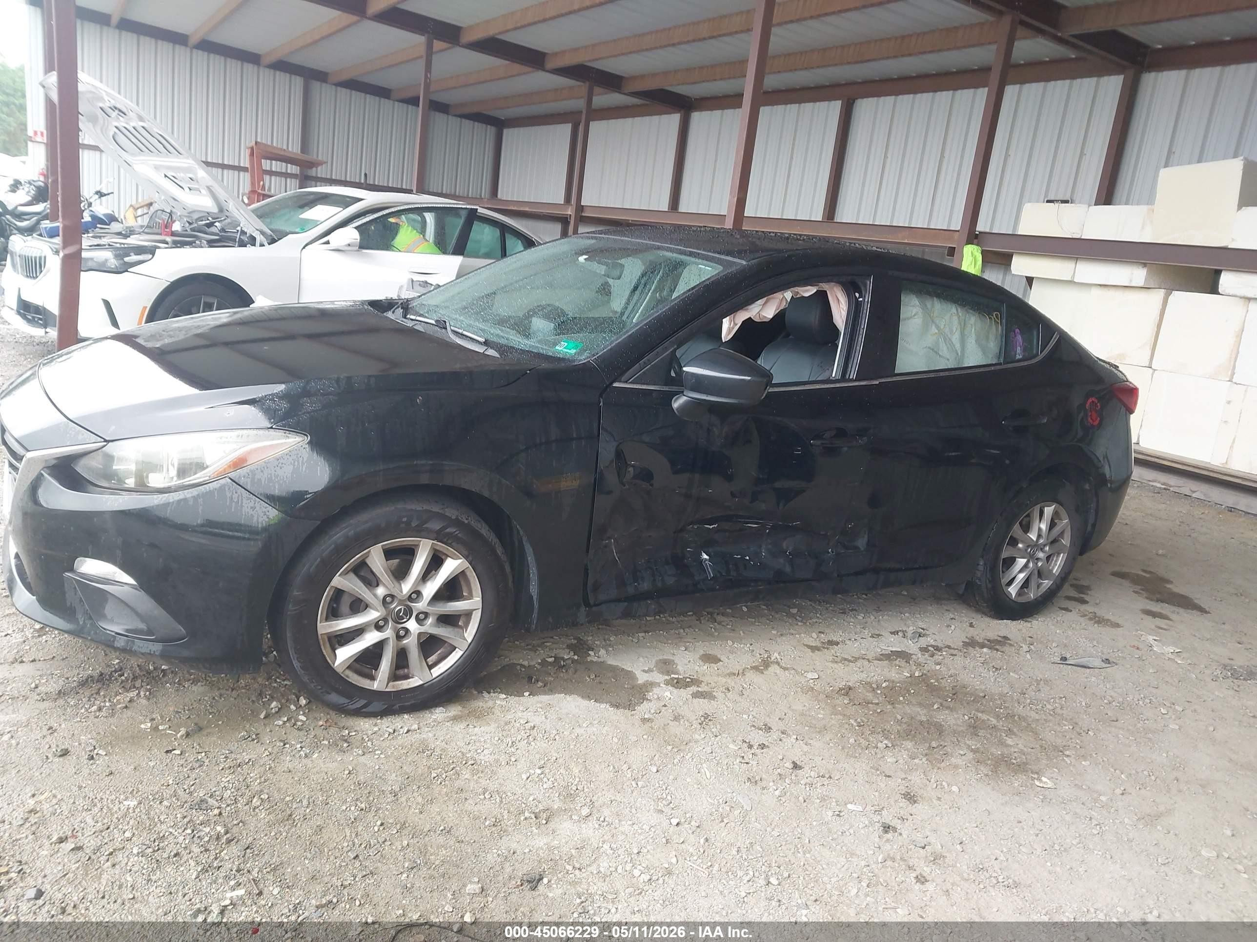 2014 Mazda Mazda3 I Grand Touring Black vin: JM1BM1W75E1154826