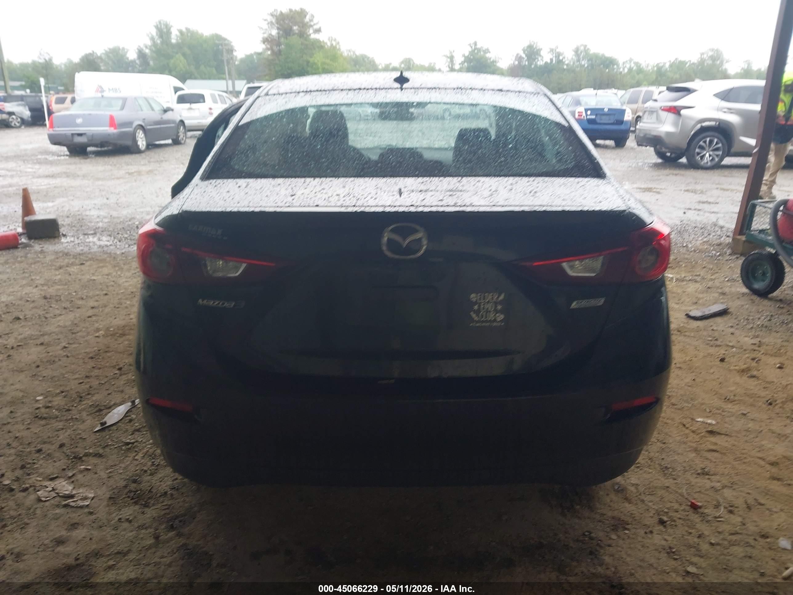 2014 Mazda Mazda3 I Grand Touring Black vin: JM1BM1W75E1154826