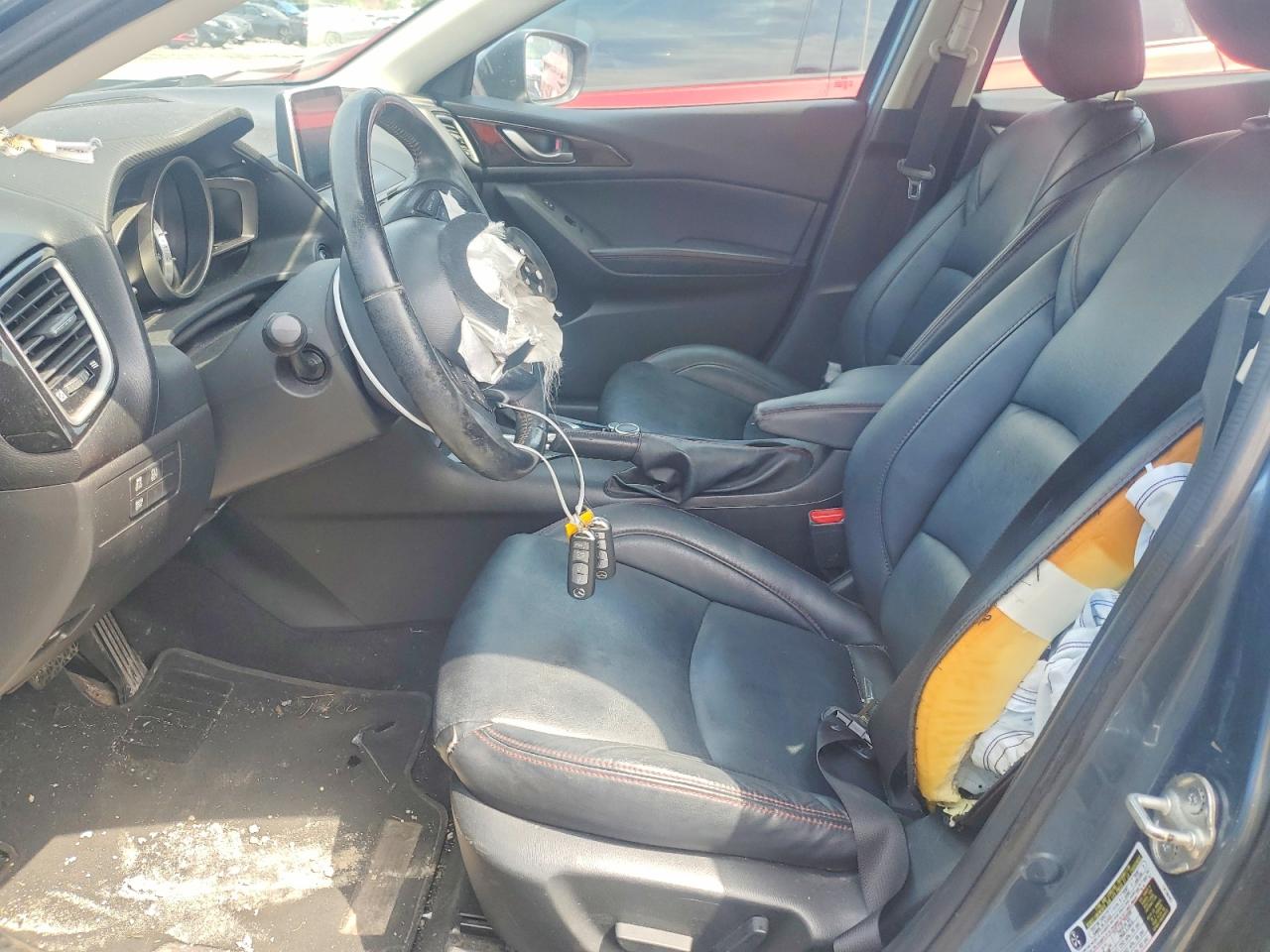 2014 Mazda 3 Grand Touring Blue vin: JM1BM1W75E1179712