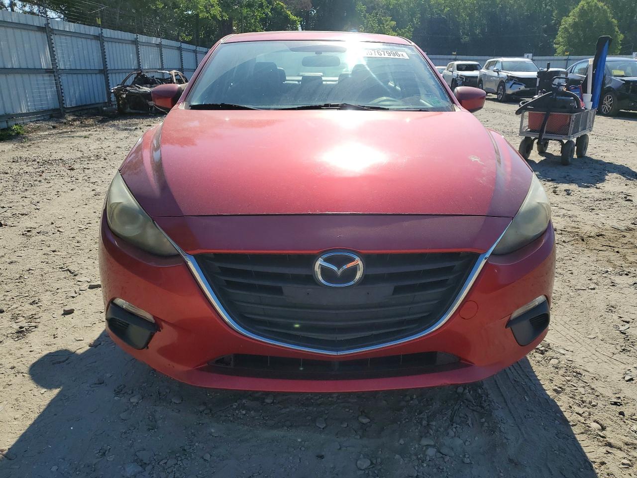 2014 Mazda 3 Grand Touring Красный vin: JM1BM1W75E1183775