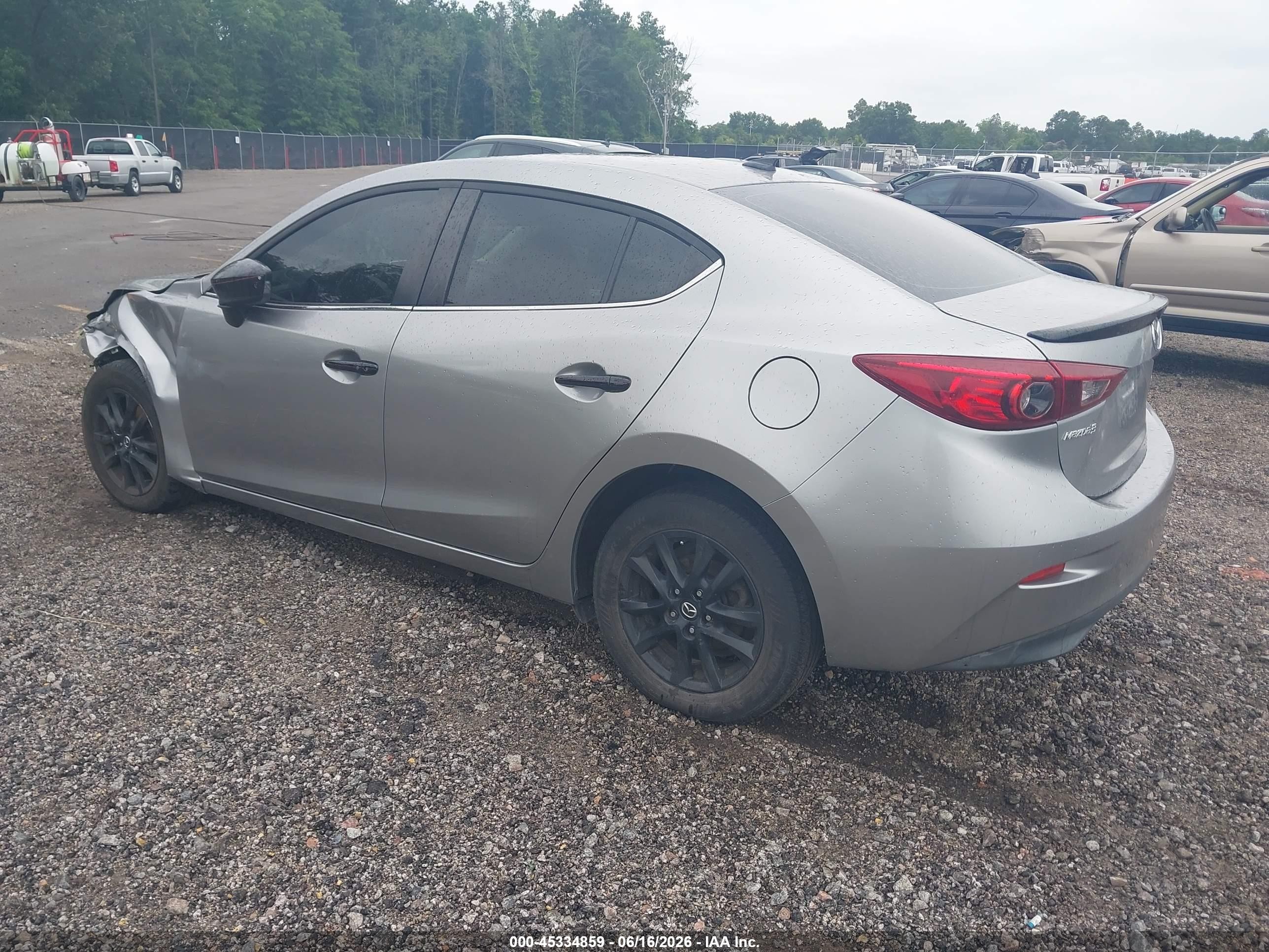 2014 Mazda Mazda3 I Grand Touring Gray vin: JM1BM1W76E1192906