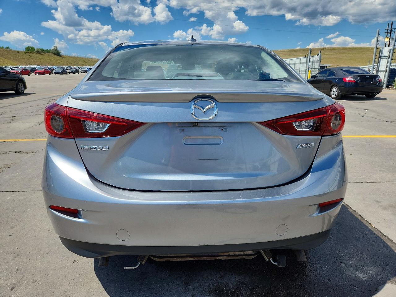 2015 Mazda 3 Grand Touring Silver vin: JM1BM1W77F1257263