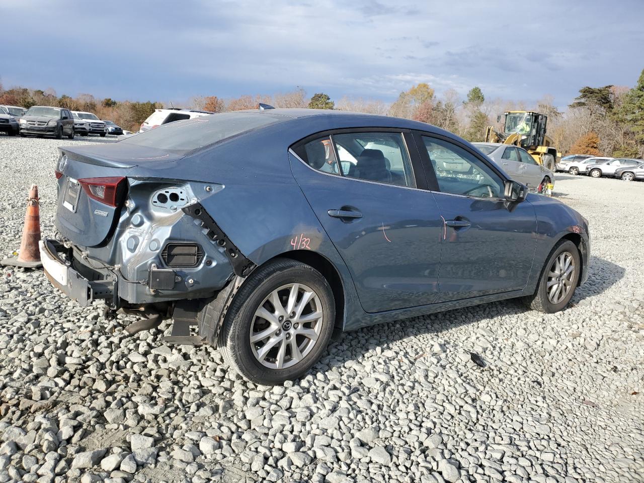 2014 Mazda 3 Grand Touring Синий vin: JM1BM1W78E1125577