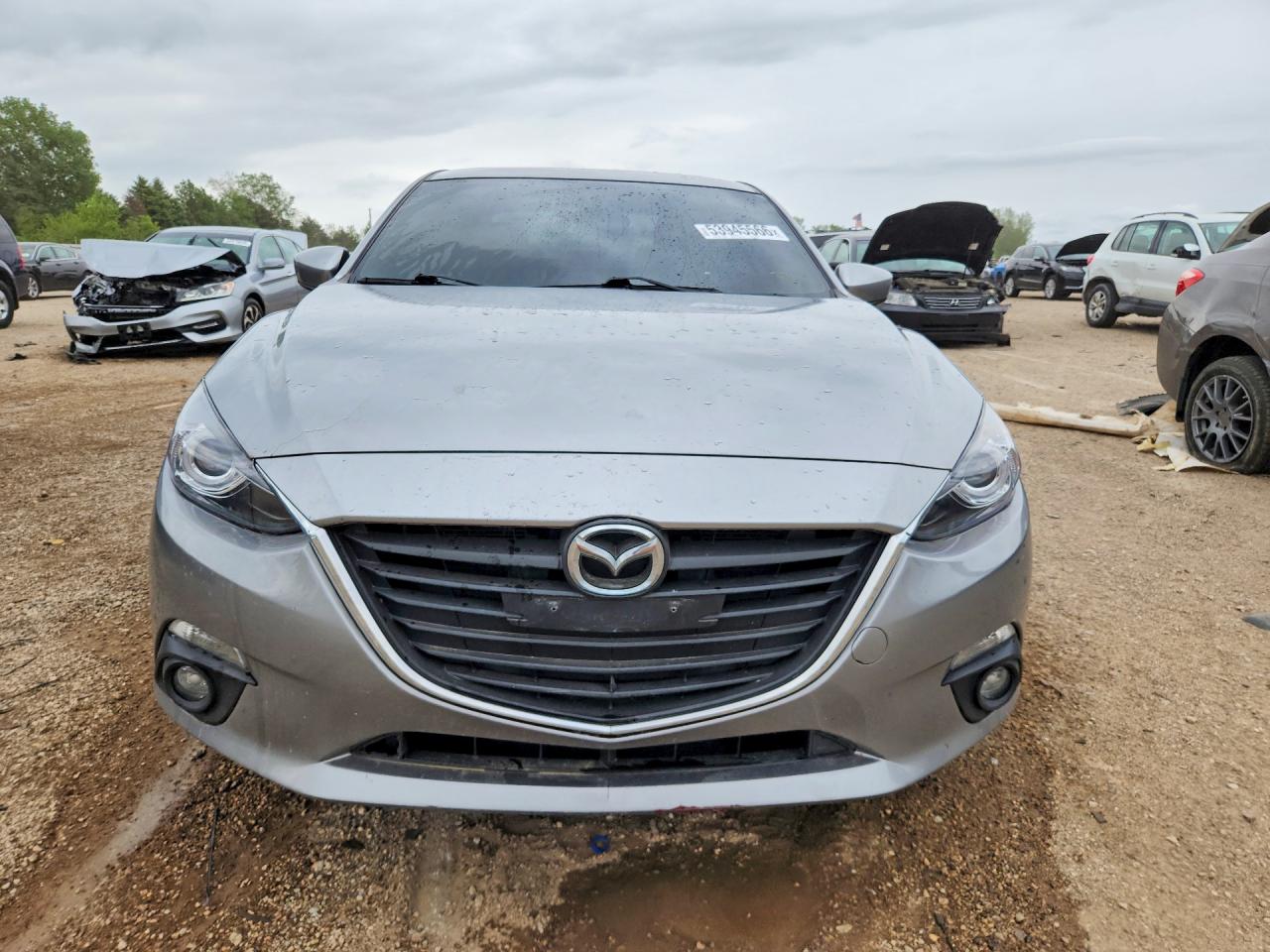 2015 Mazda 3 Grand Touring Gray vin: JM1BM1W78F1256705