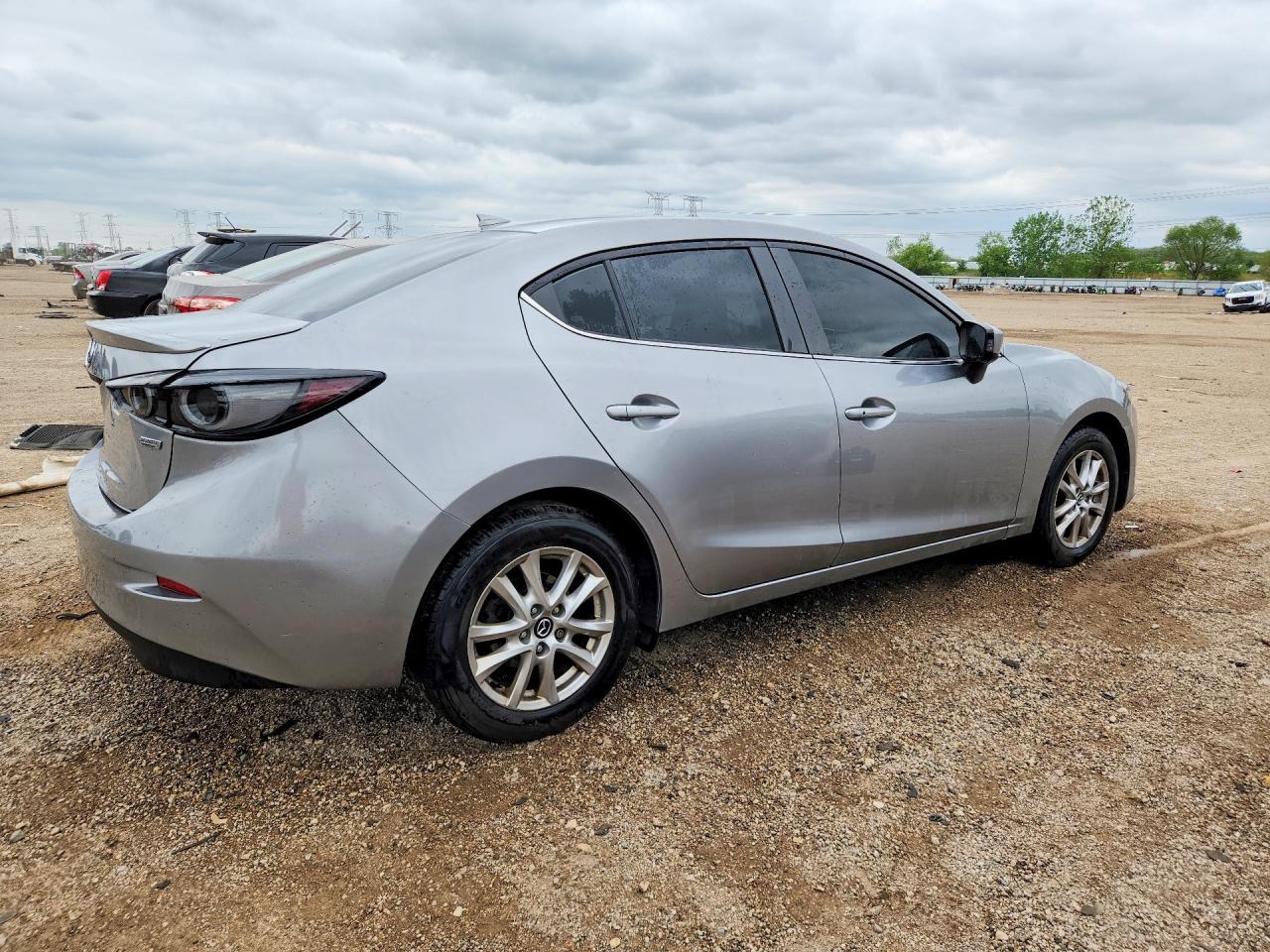 2015 Mazda 3 Grand Touring Gray vin: JM1BM1W78F1256705