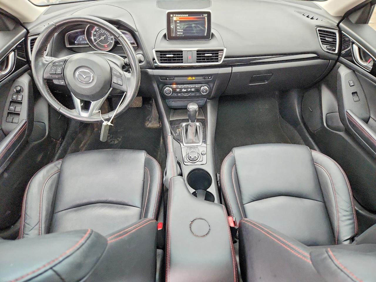 2015 Mazda 3 Grand Touring Gray vin: JM1BM1W78F1256705