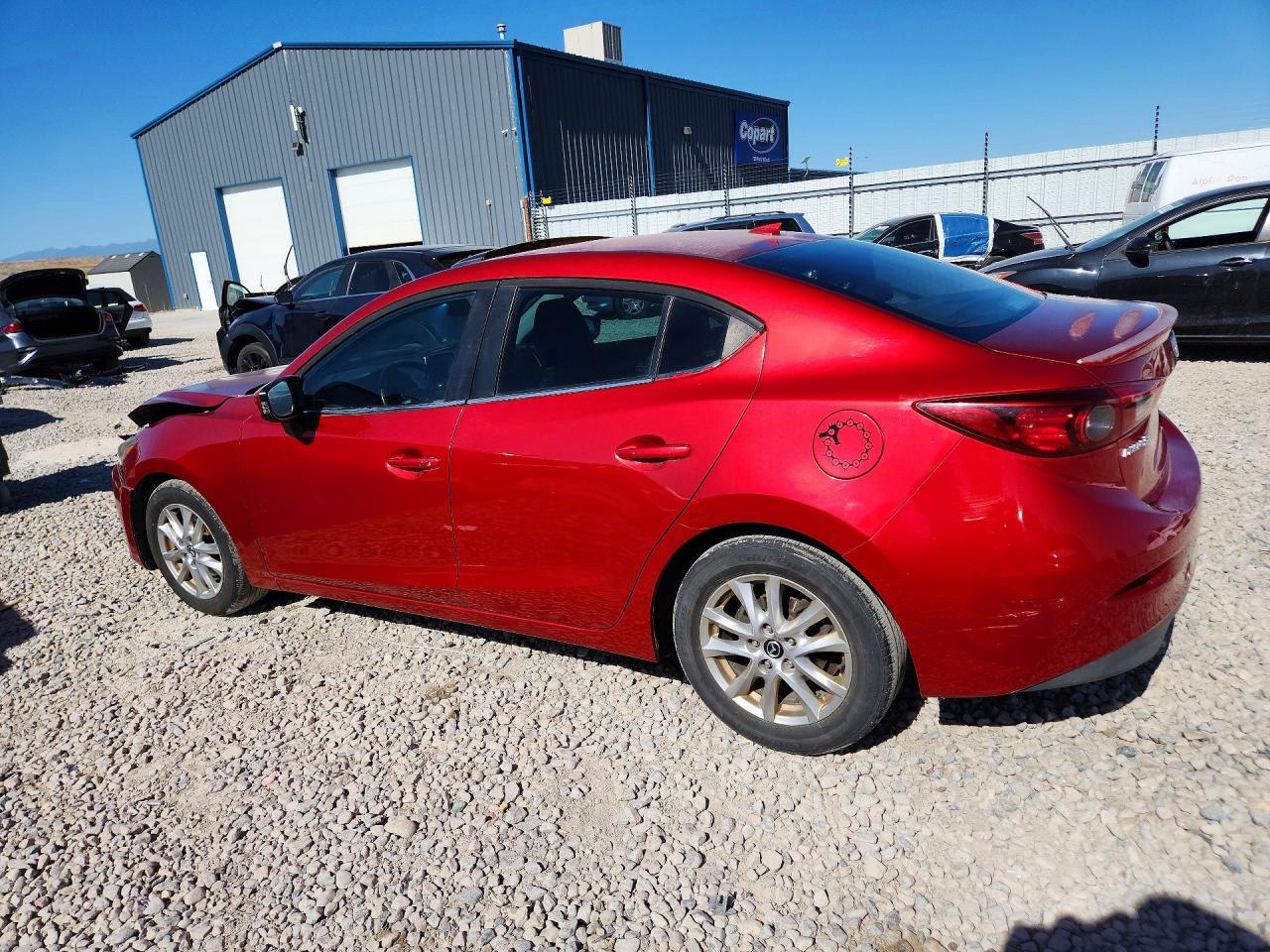 2014 Mazda 3 Grand Touring Burgundy vin: JM1BM1W79E1140413