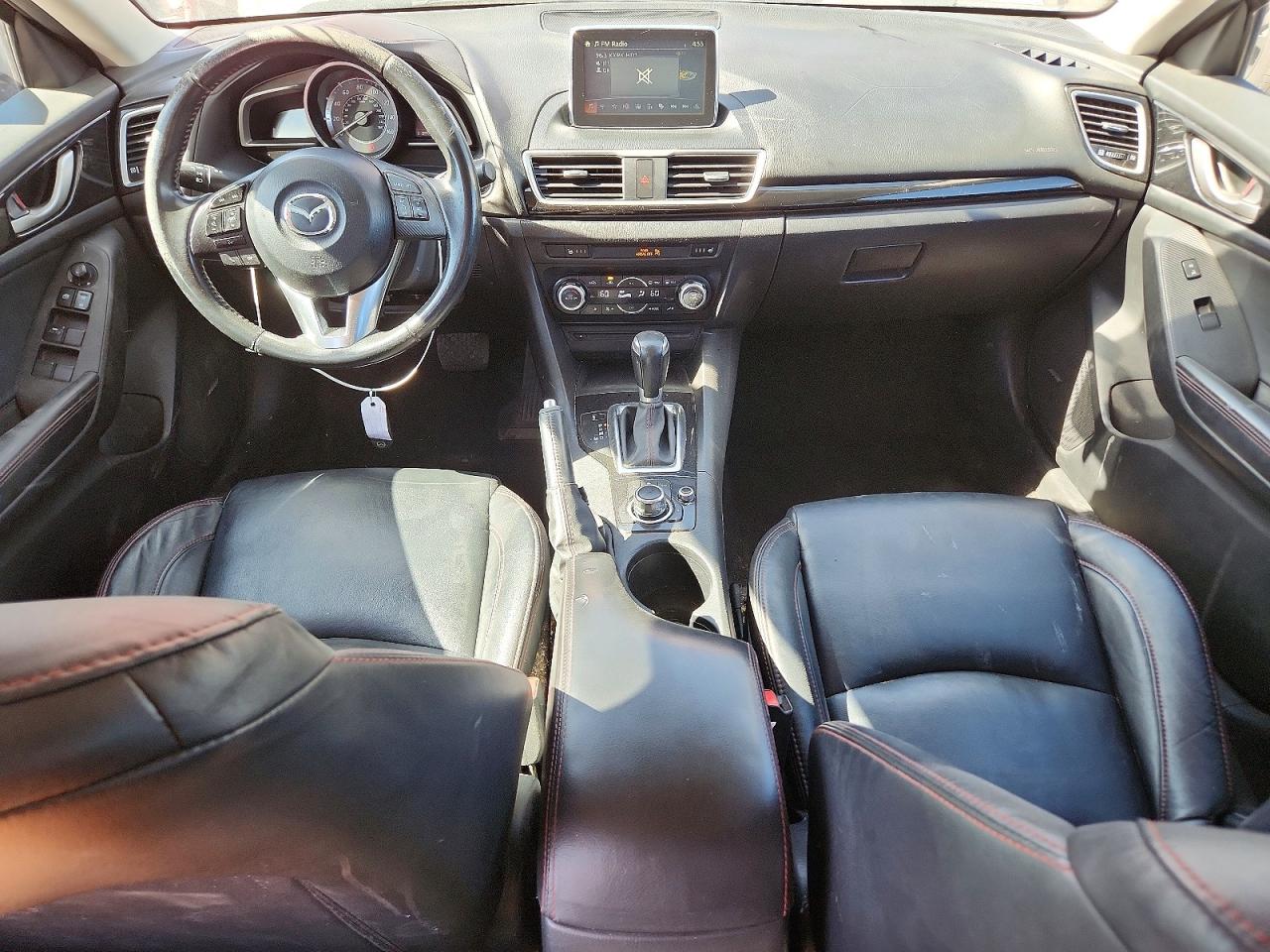2014 Mazda 3 Grand Touring Burgundy vin: JM1BM1W79E1140413