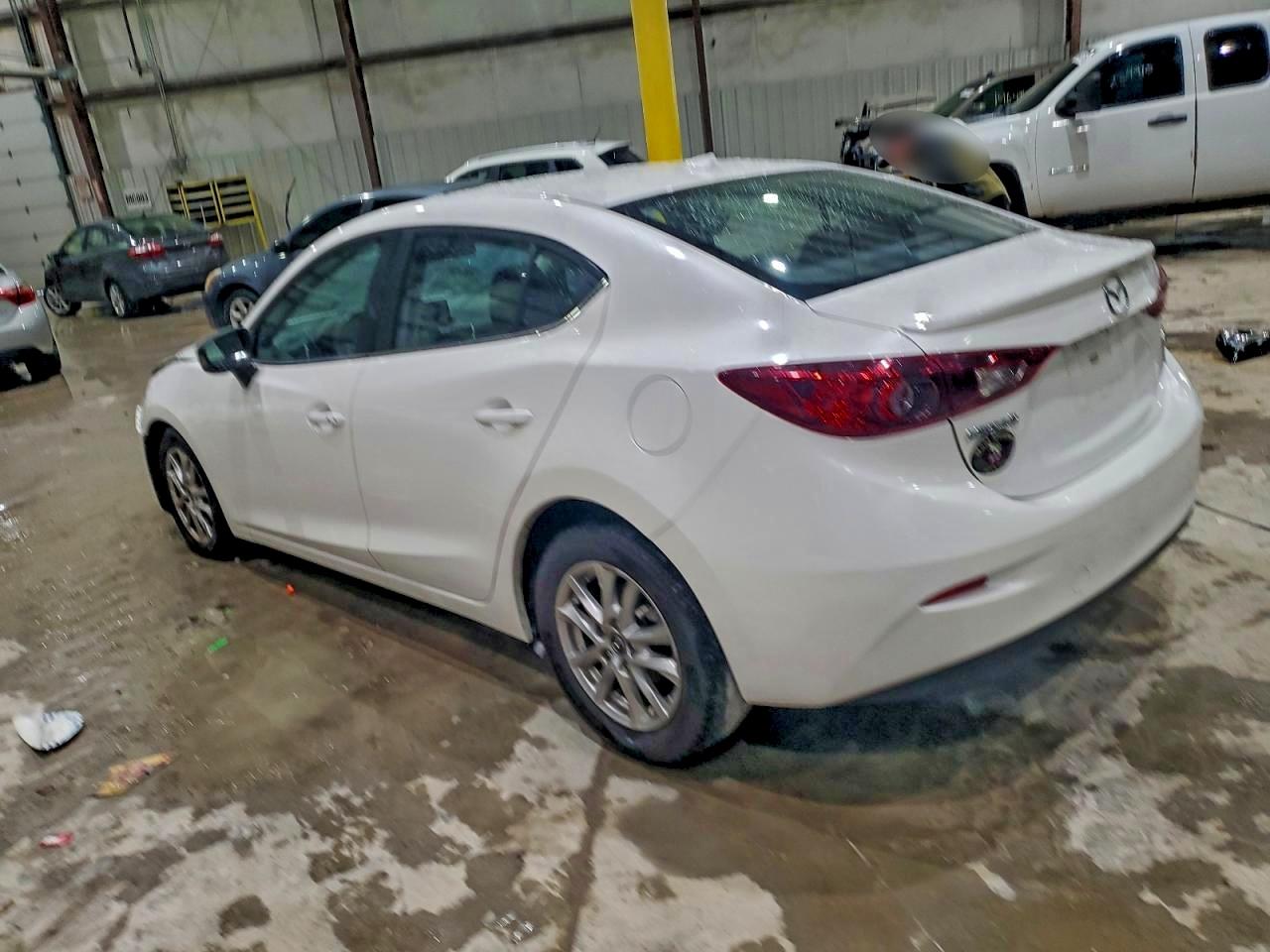 2014 Mazda 3 Grand Touring Белый vin: JM1BM1W79E1217586