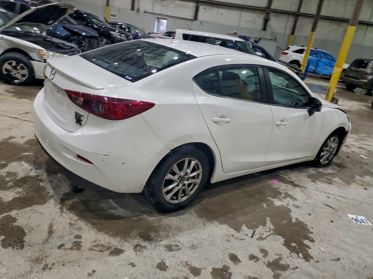 2014 Mazda 3 Grand Touring Белый vin: JM1BM1W79E1217586