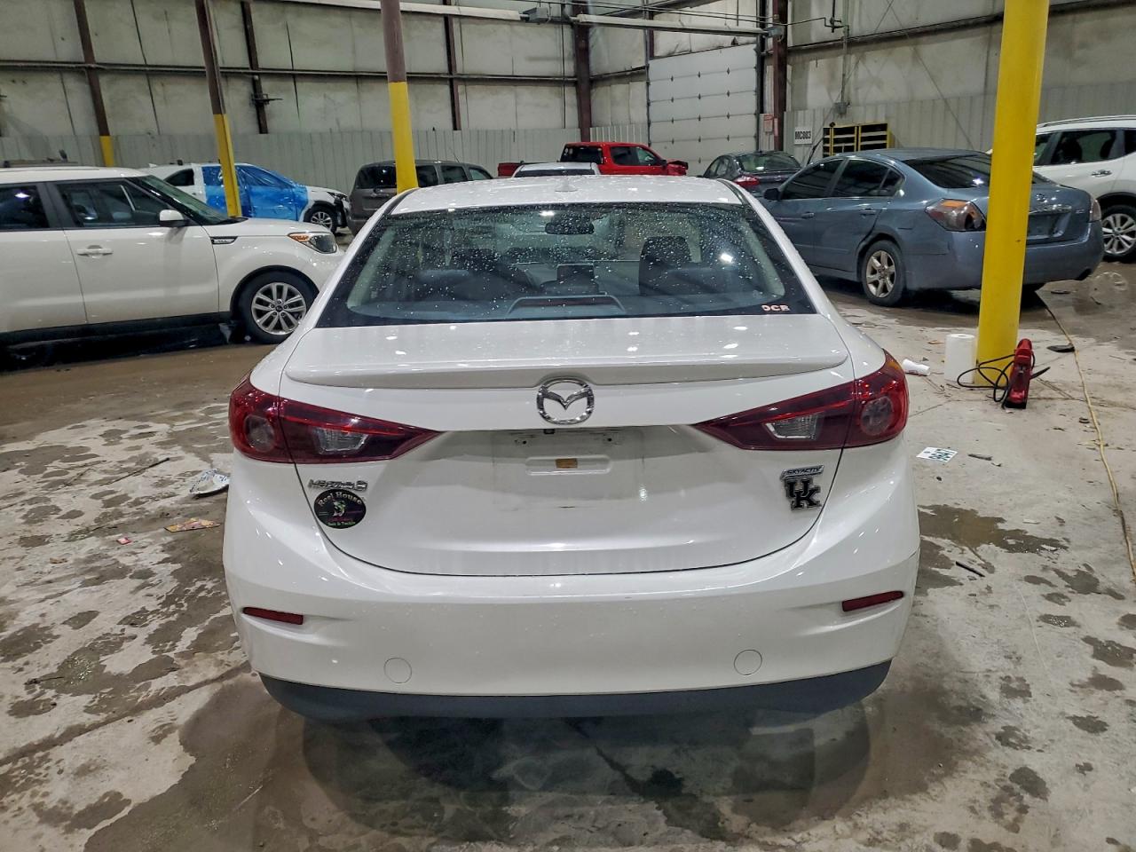 2014 Mazda 3 Grand Touring Белый vin: JM1BM1W79E1217586