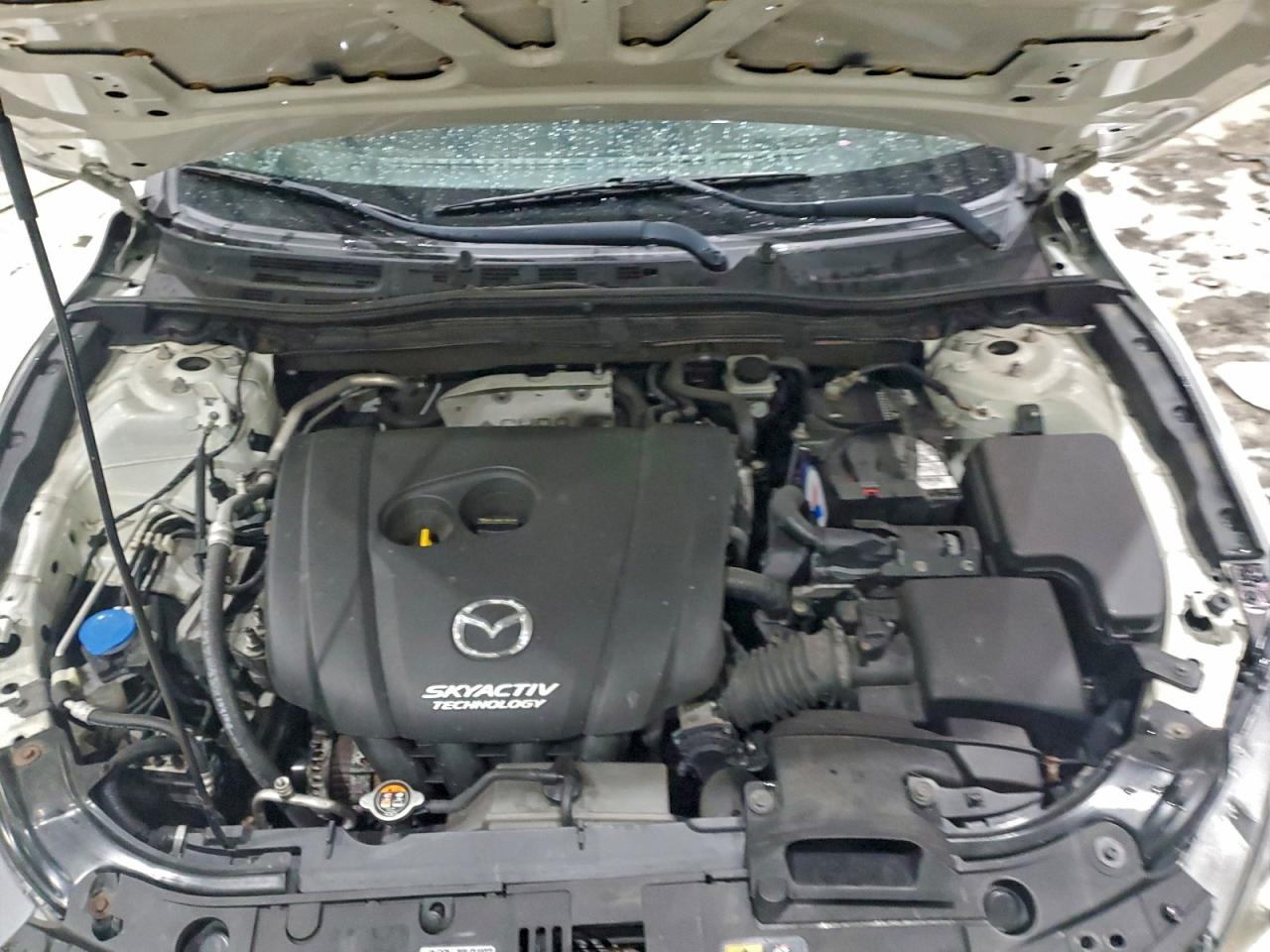2014 Mazda 3 Grand Touring Белый vin: JM1BM1W79E1217586