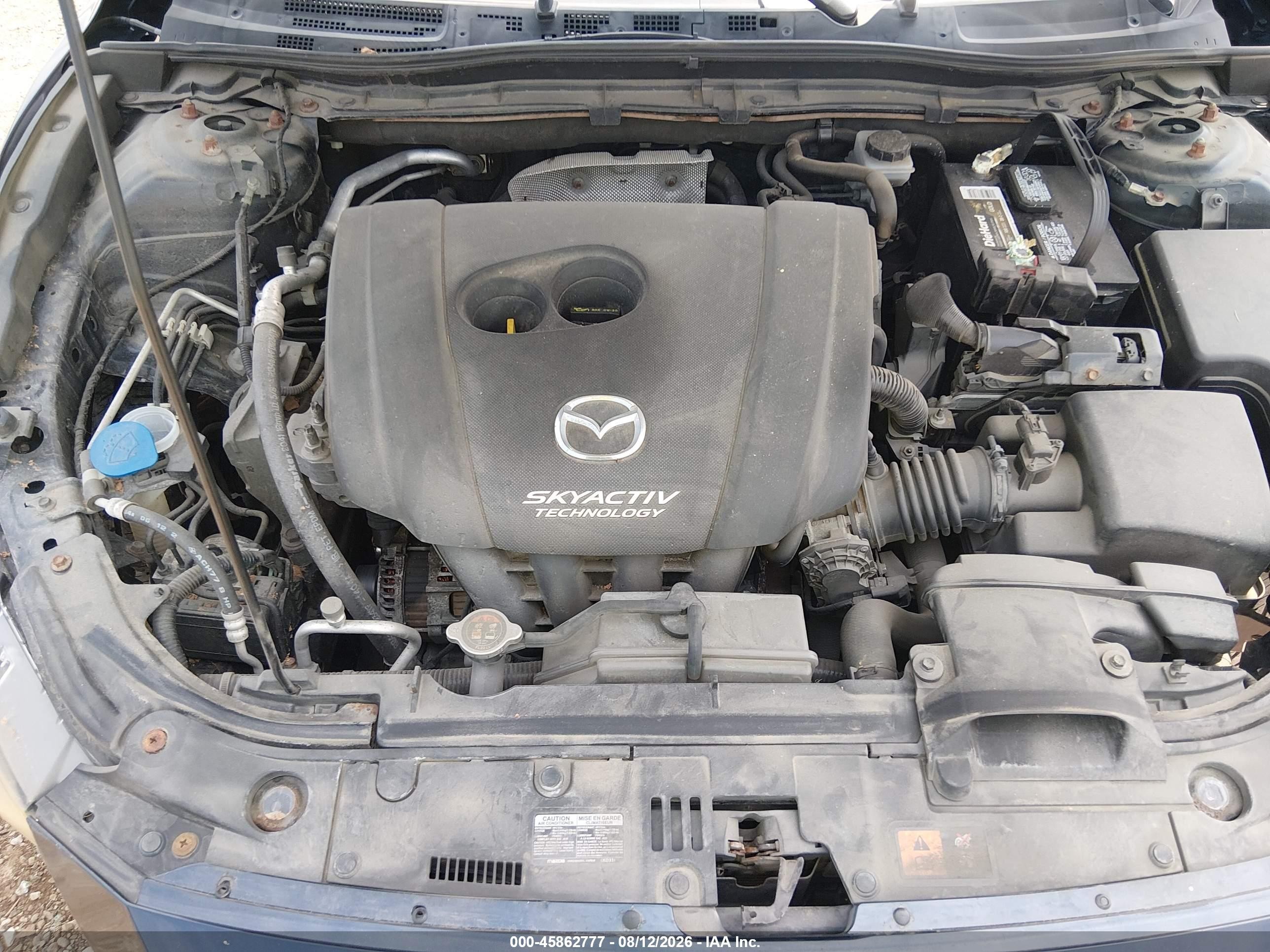 2015 Mazda Mazda3 I Grand Touring Blue vin: JM1BM1W7XF1226170