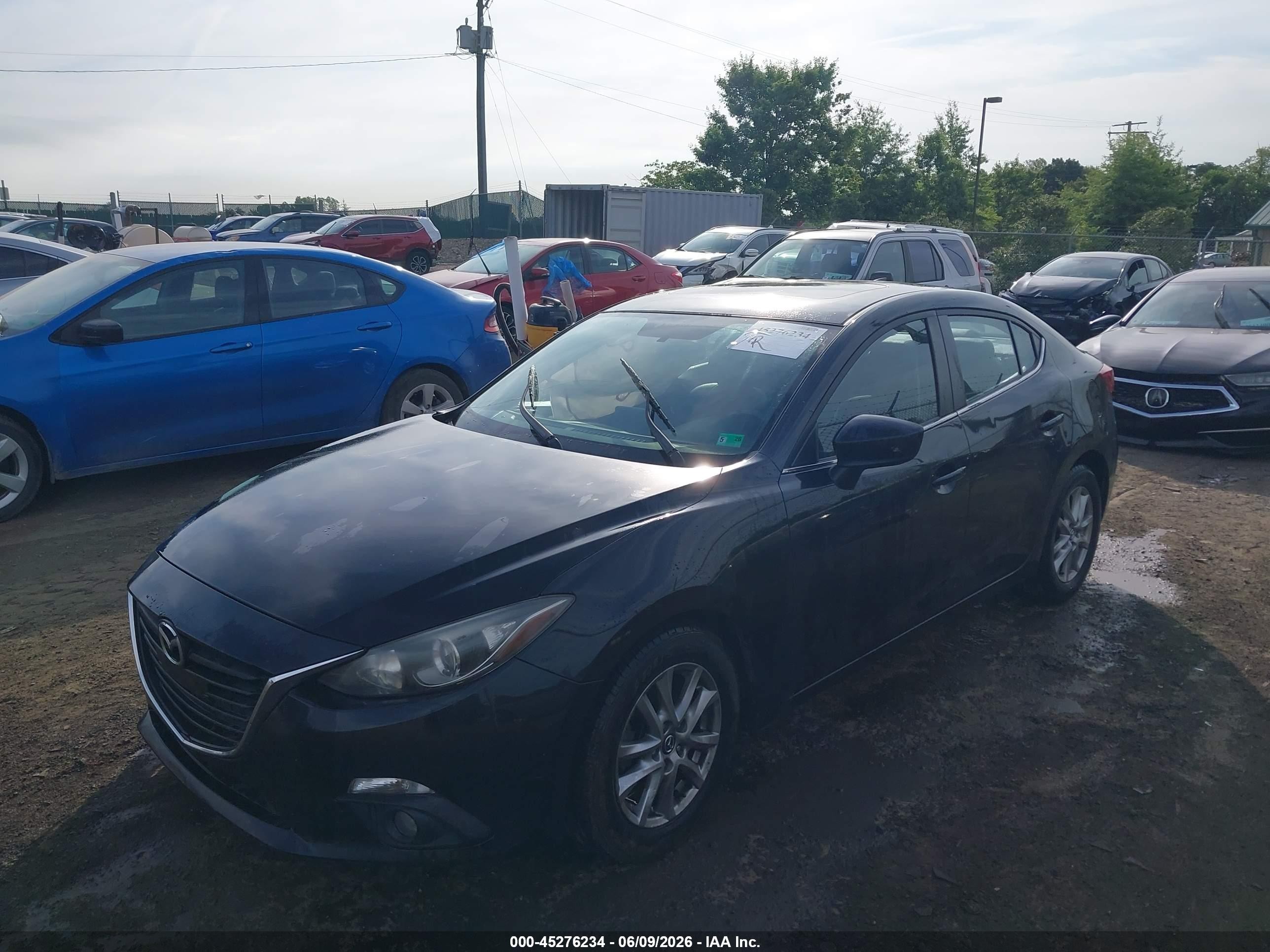 2015 Mazda Mazda3 I Grand Touring Black vin: JM1BM1W7XF1269164