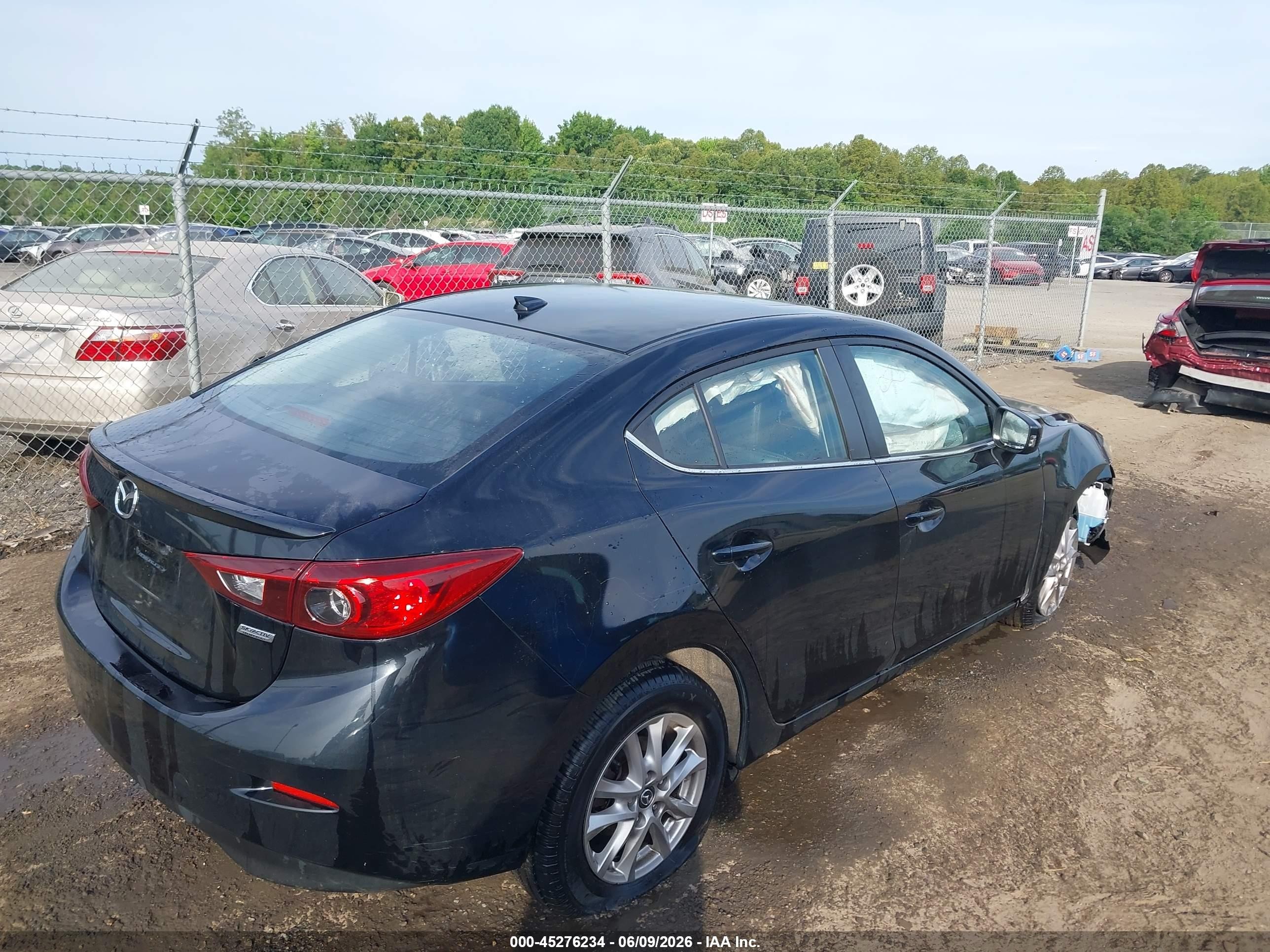 2015 Mazda Mazda3 I Grand Touring Black vin: JM1BM1W7XF1269164