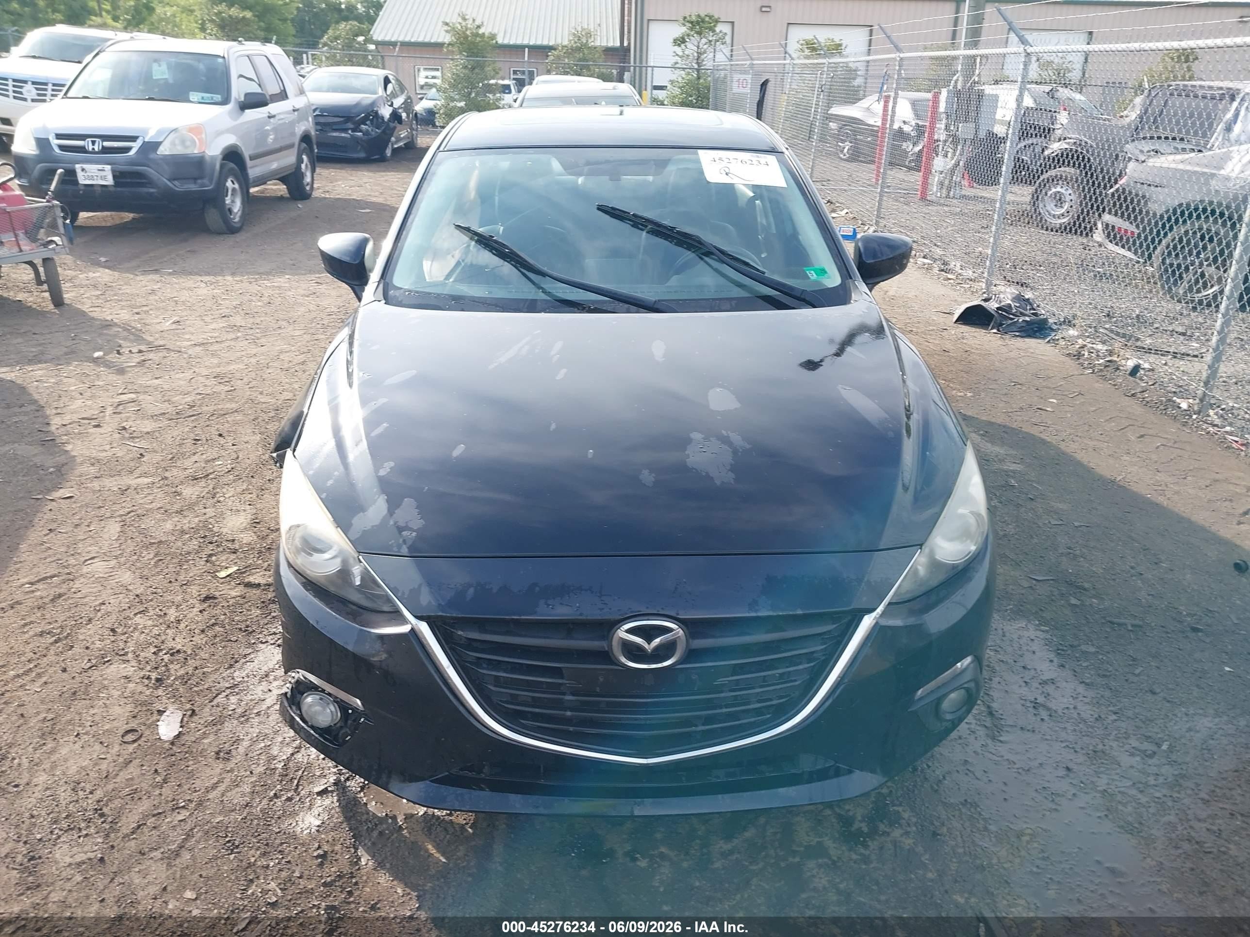 2015 Mazda Mazda3 I Grand Touring Black vin: JM1BM1W7XF1269164
