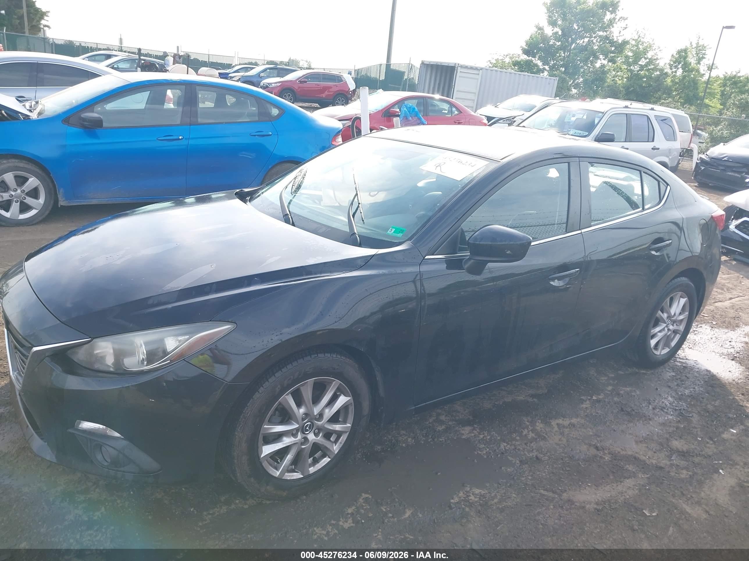 2015 Mazda Mazda3 I Grand Touring Black vin: JM1BM1W7XF1269164
