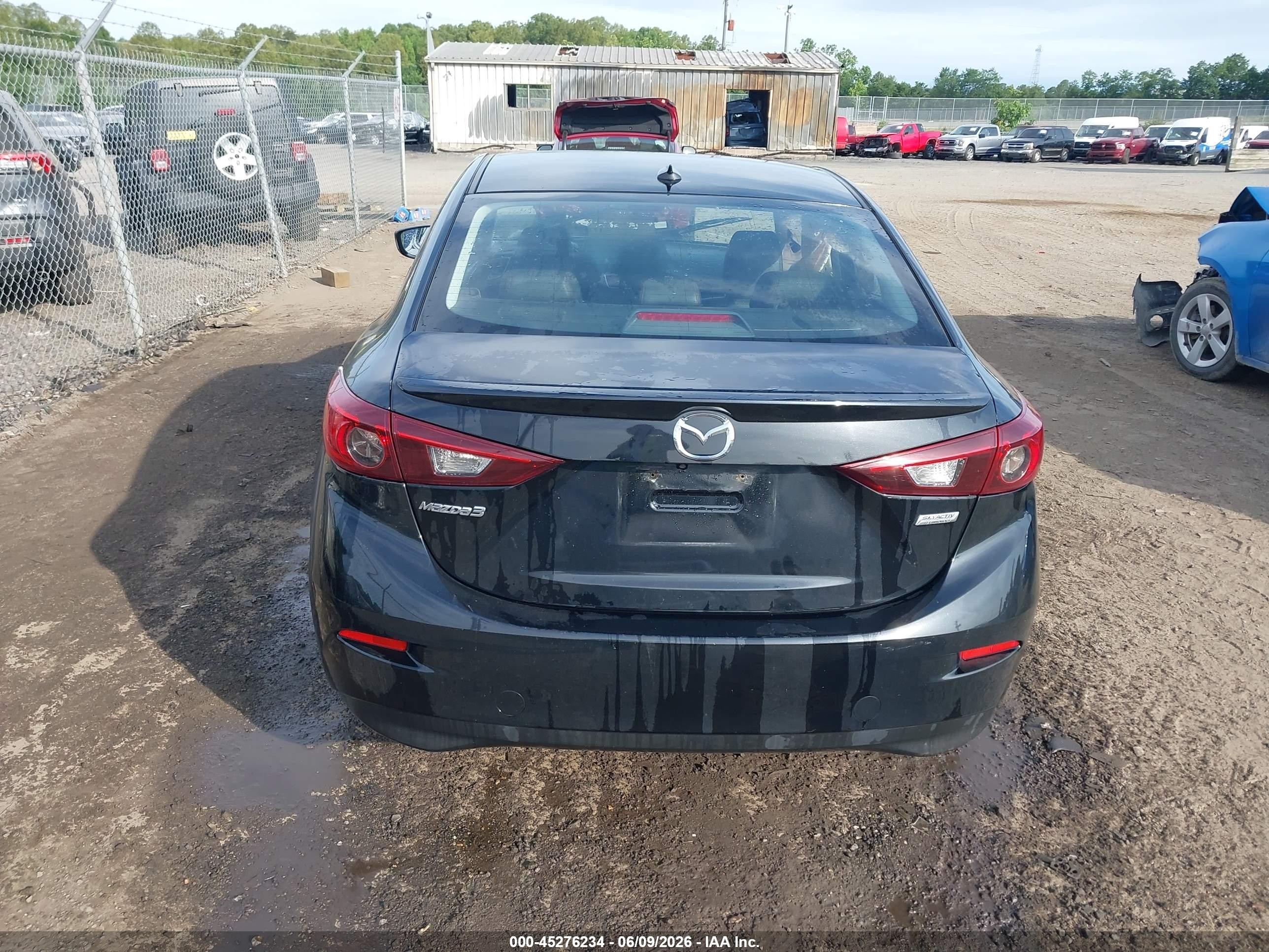 2015 Mazda Mazda3 I Grand Touring Black vin: JM1BM1W7XF1269164