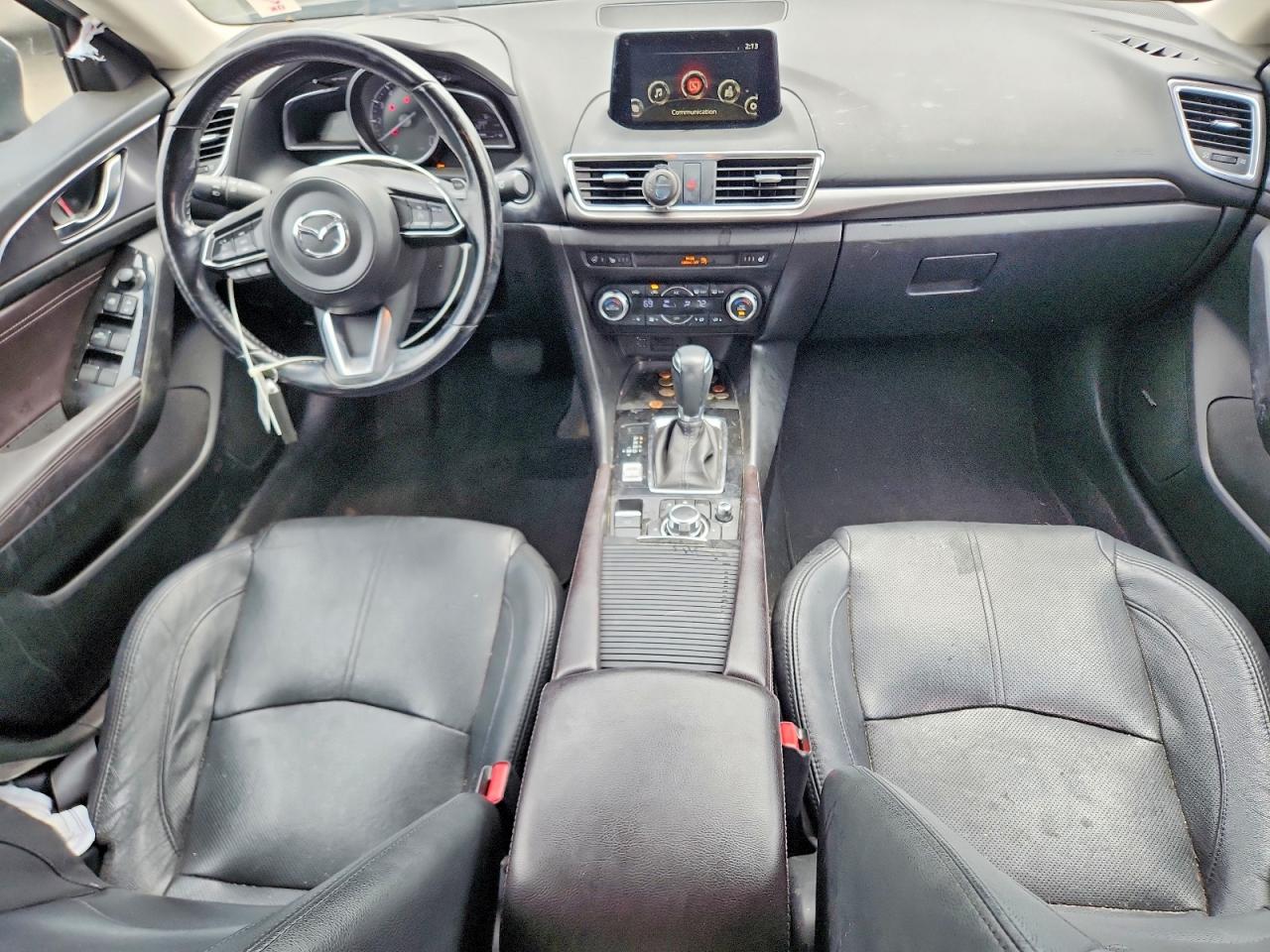 2017 Mazda 3 Grand Touring Черный vin: JM1BN1M32H1100126