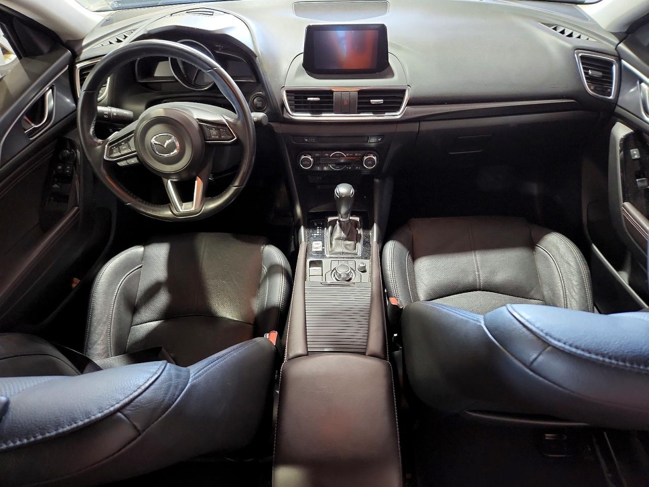 2017 Mazda 3 Grand Touring Gray vin: JM1BN1M37H1119822
