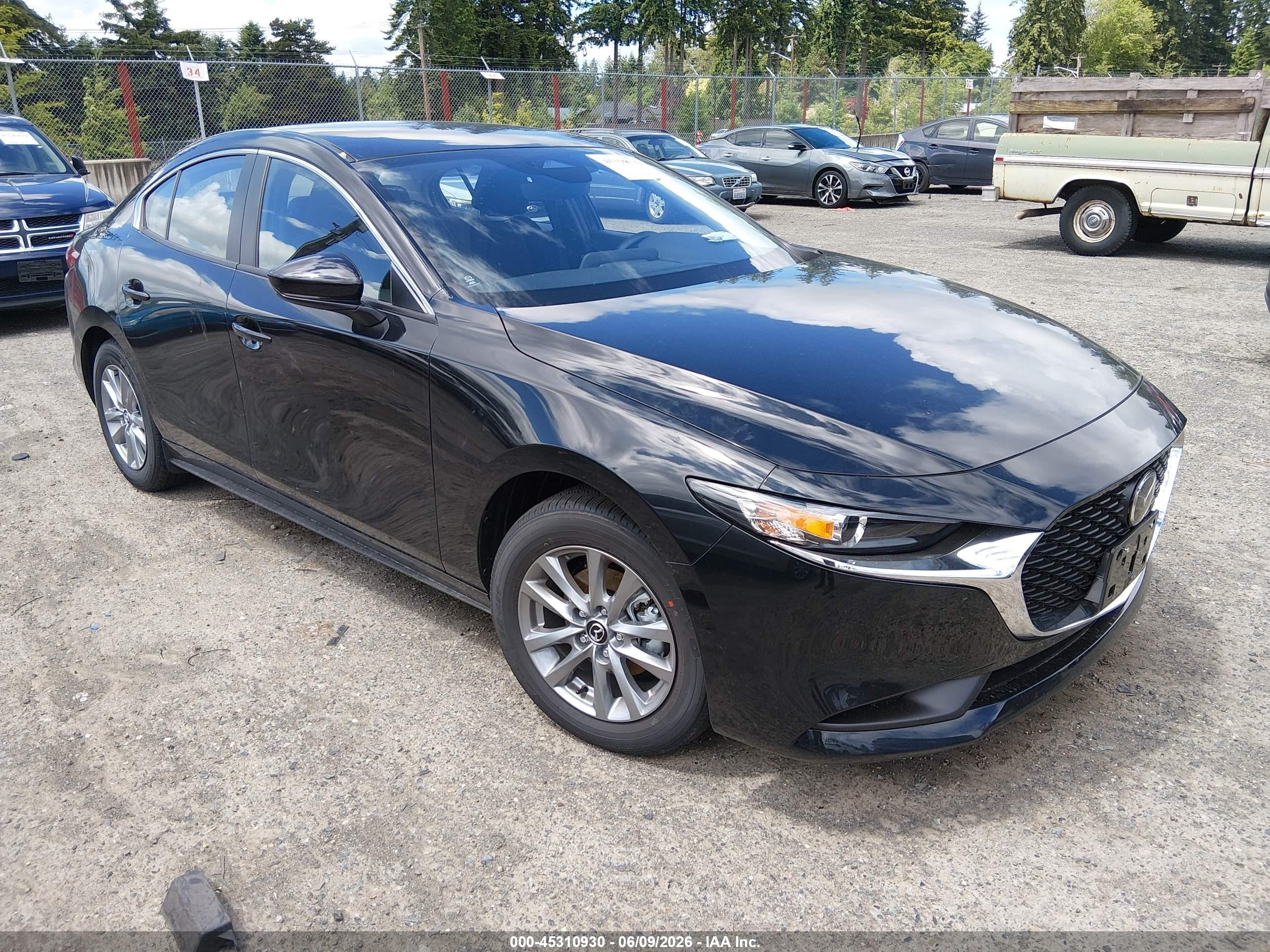 2026 Mazda Mazda3 2.5 S Black vin: JM1BPAAL7T1868627